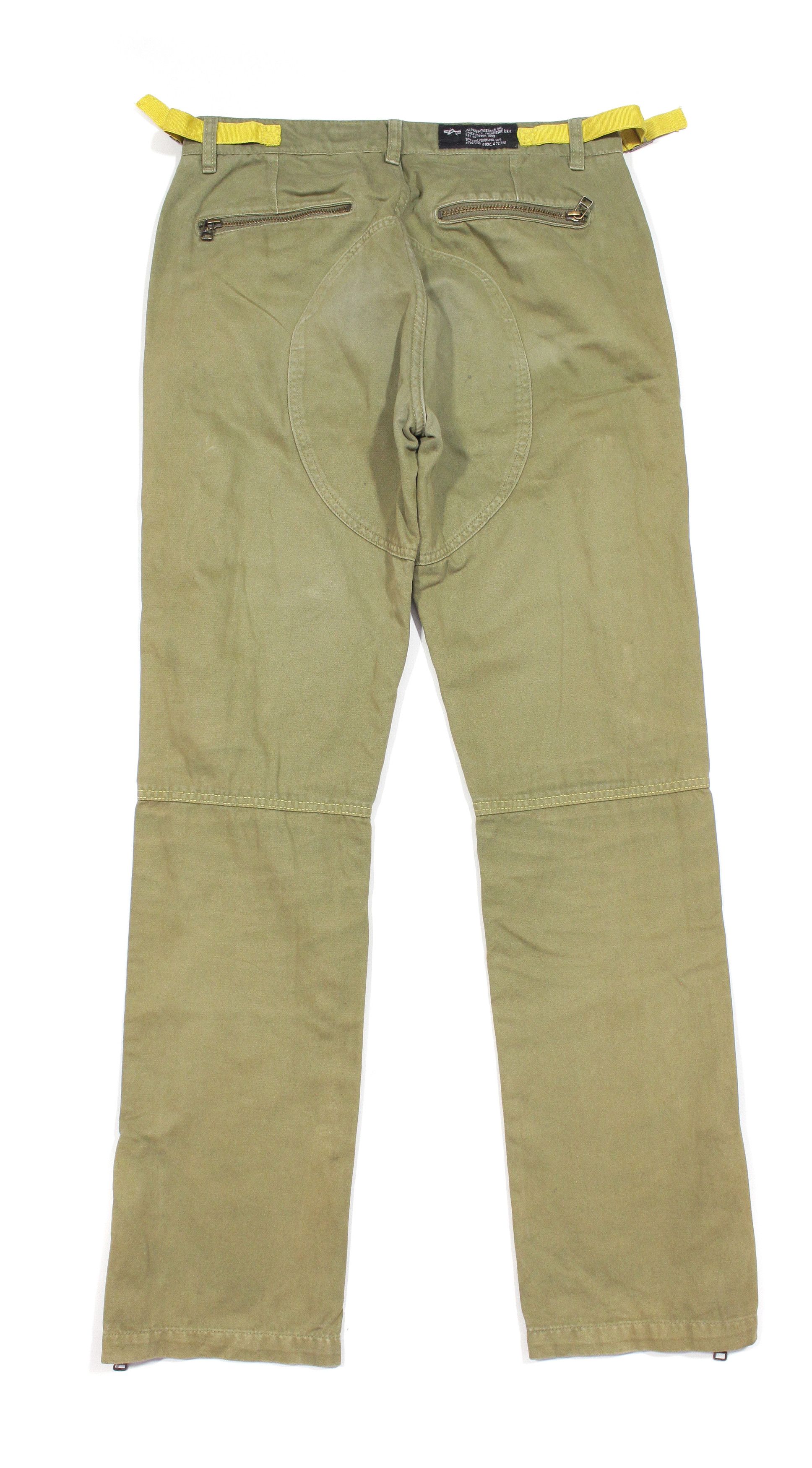 Alpha Industries Multipocket Military Sun Faded Pants Size US 30 / EU 46 - 2 Thumbnail