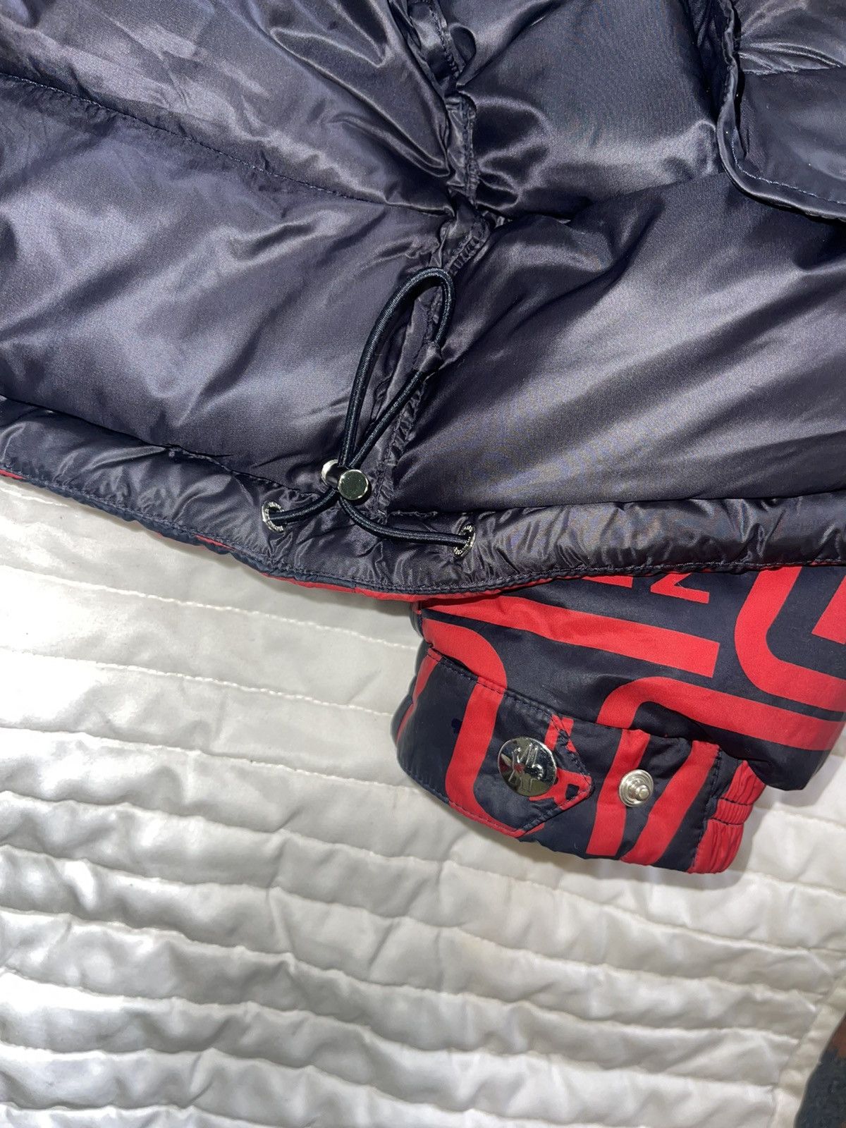 Moncler Moncler Frioland Red Navy Blue Size 5 XL Size US XL / EU 56 / 4 - 12 Thumbnail