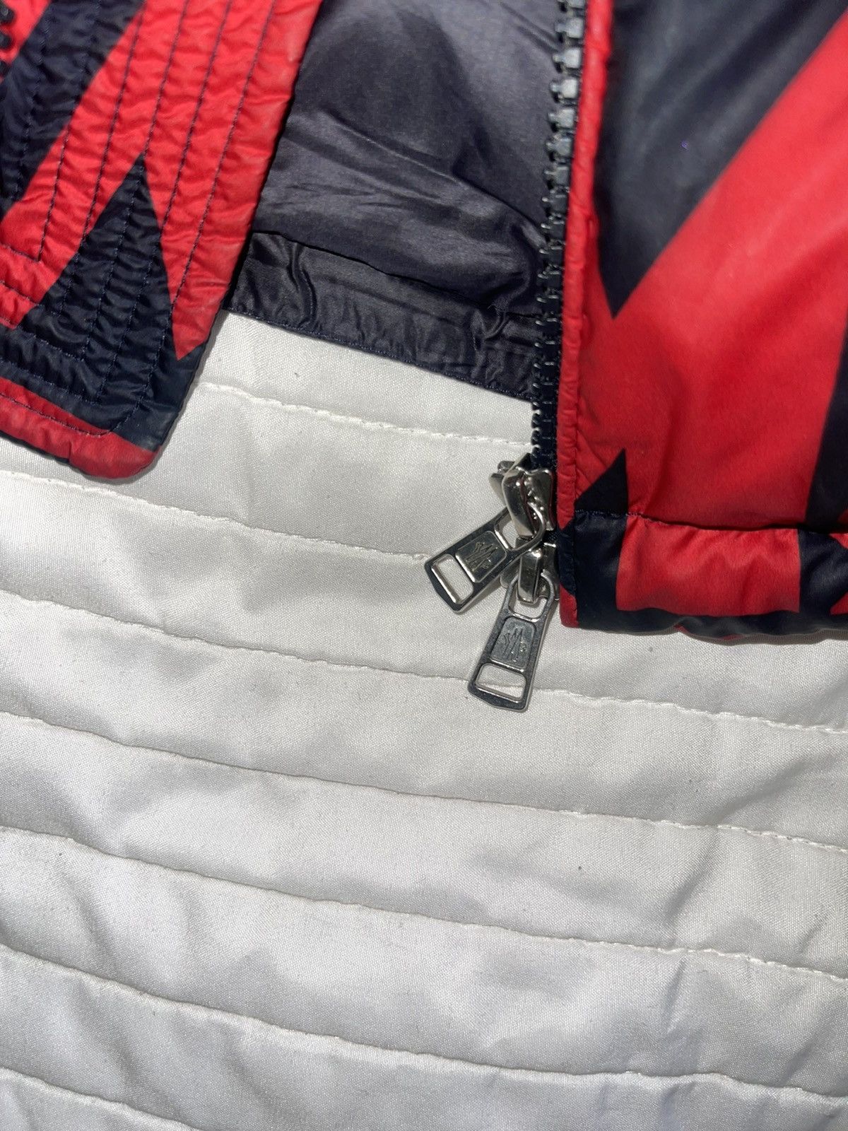 Moncler Moncler Frioland Red Navy Blue Size 5 XL Size US XL / EU 56 / 4 - 5 Thumbnail