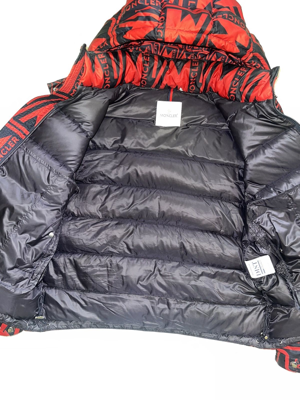 Moncler Moncler Frioland Red Navy Blue Size 5 XL Size US XL / EU 56 / 4 - 10 Thumbnail