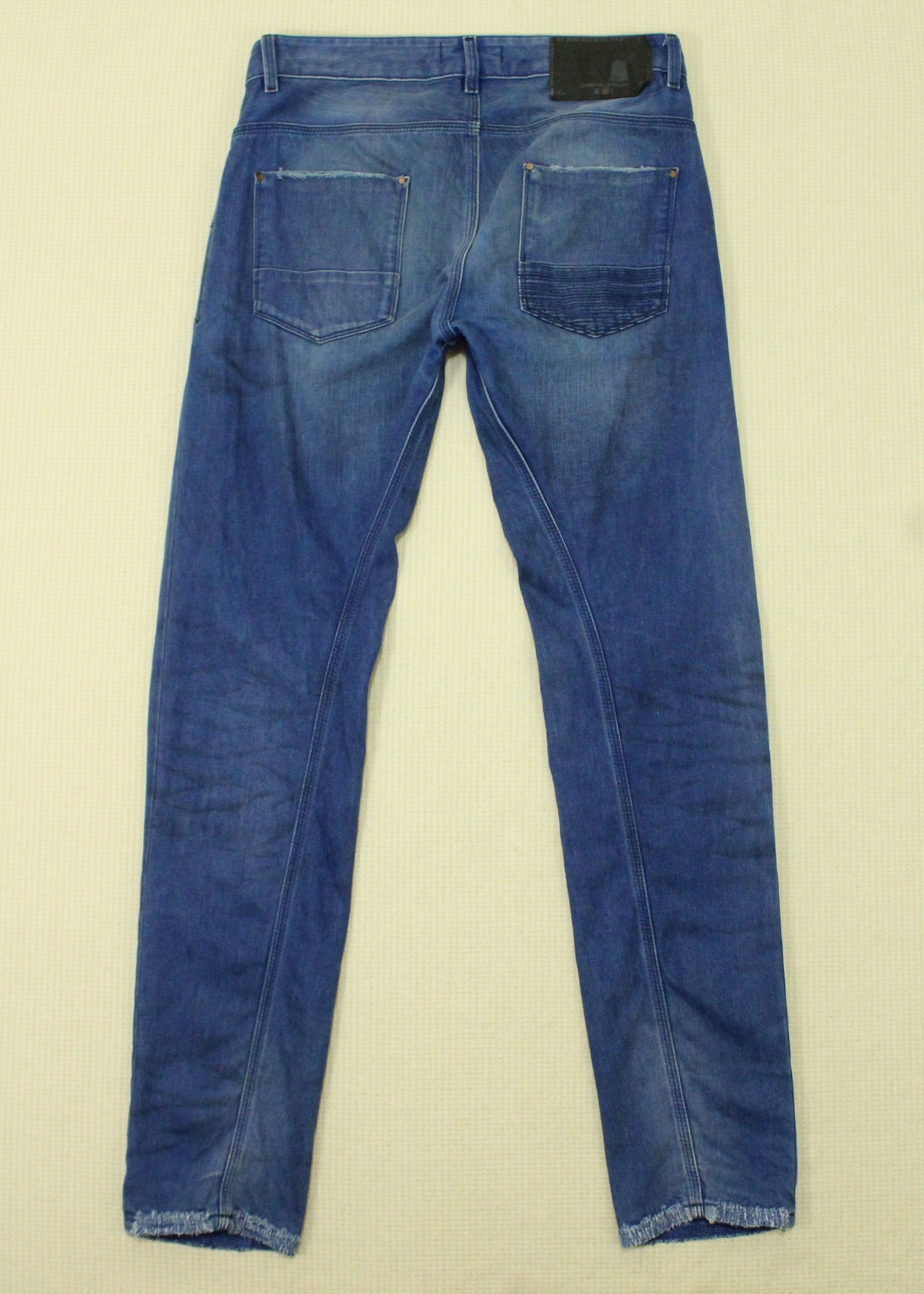 Diesel Black Gold DIESEL BLACK GOLD Jeans Distressed Style Size US 30 / EU 46 - 2 Thumbnail