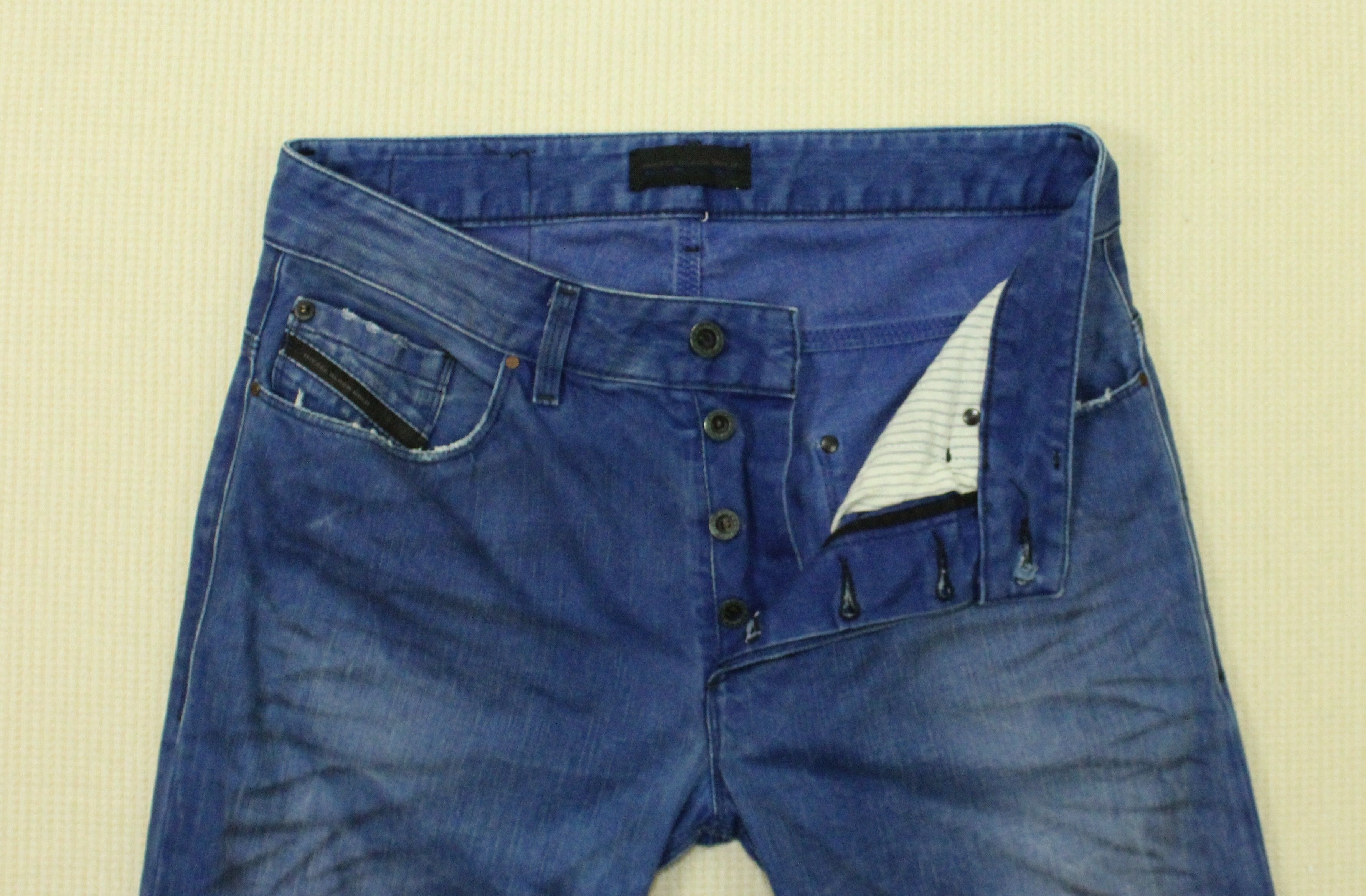 Diesel Black Gold DIESEL BLACK GOLD Jeans Distressed Style Size US 30 / EU 46 - 15 Thumbnail