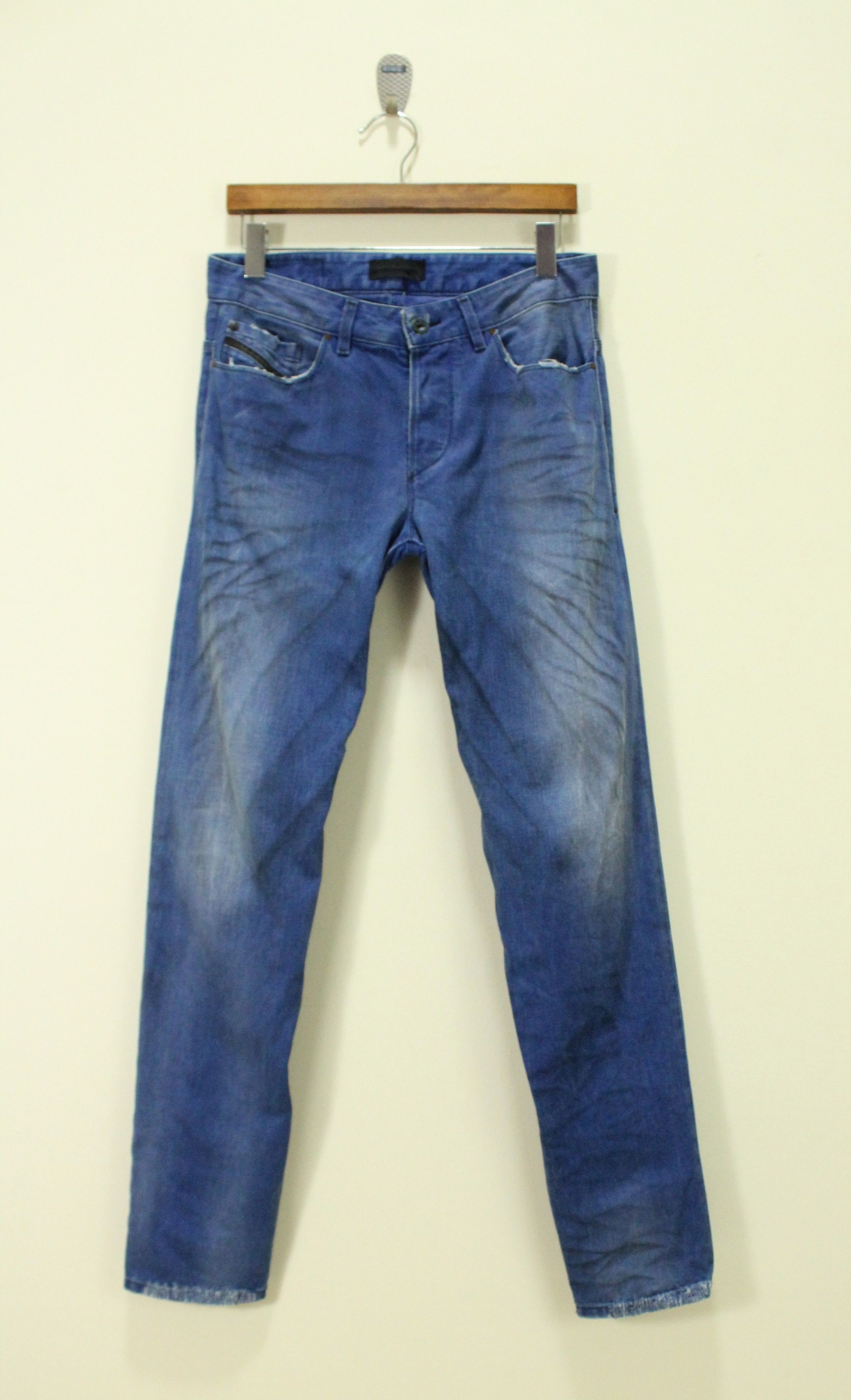 Diesel Black Gold DIESEL BLACK GOLD Jeans Distressed Style Size US 30 / EU 46 - 3 Thumbnail