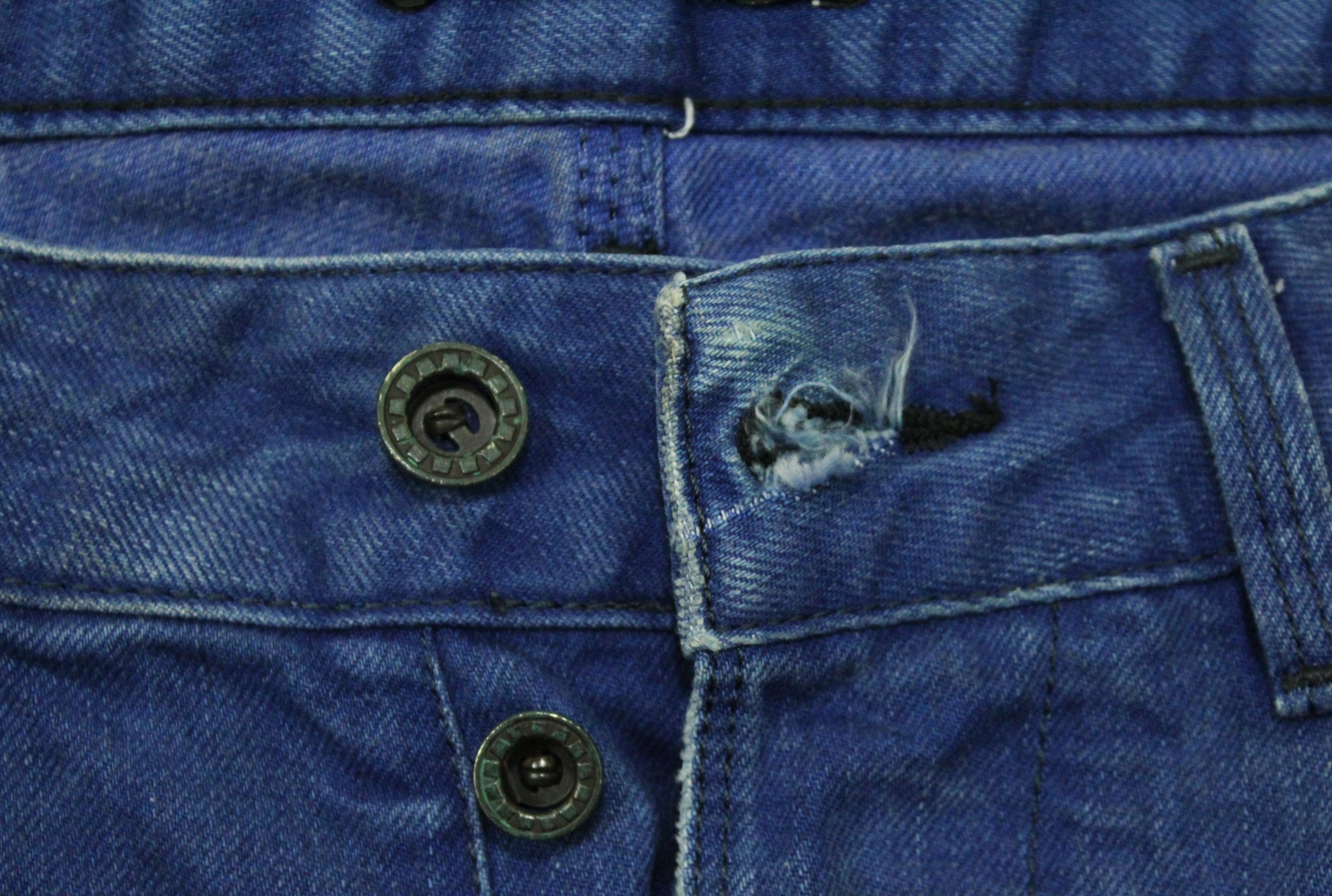 Diesel Black Gold DIESEL BLACK GOLD Jeans Distressed Style Size US 30 / EU 46 - 16 Thumbnail