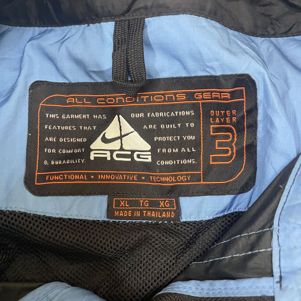 Nike × Nike ACG 💥 Nike ACG Y2K Gore Tex Jacket Gorpcore style Size US XL / EU 56 / 4 - 10 Thumbnail