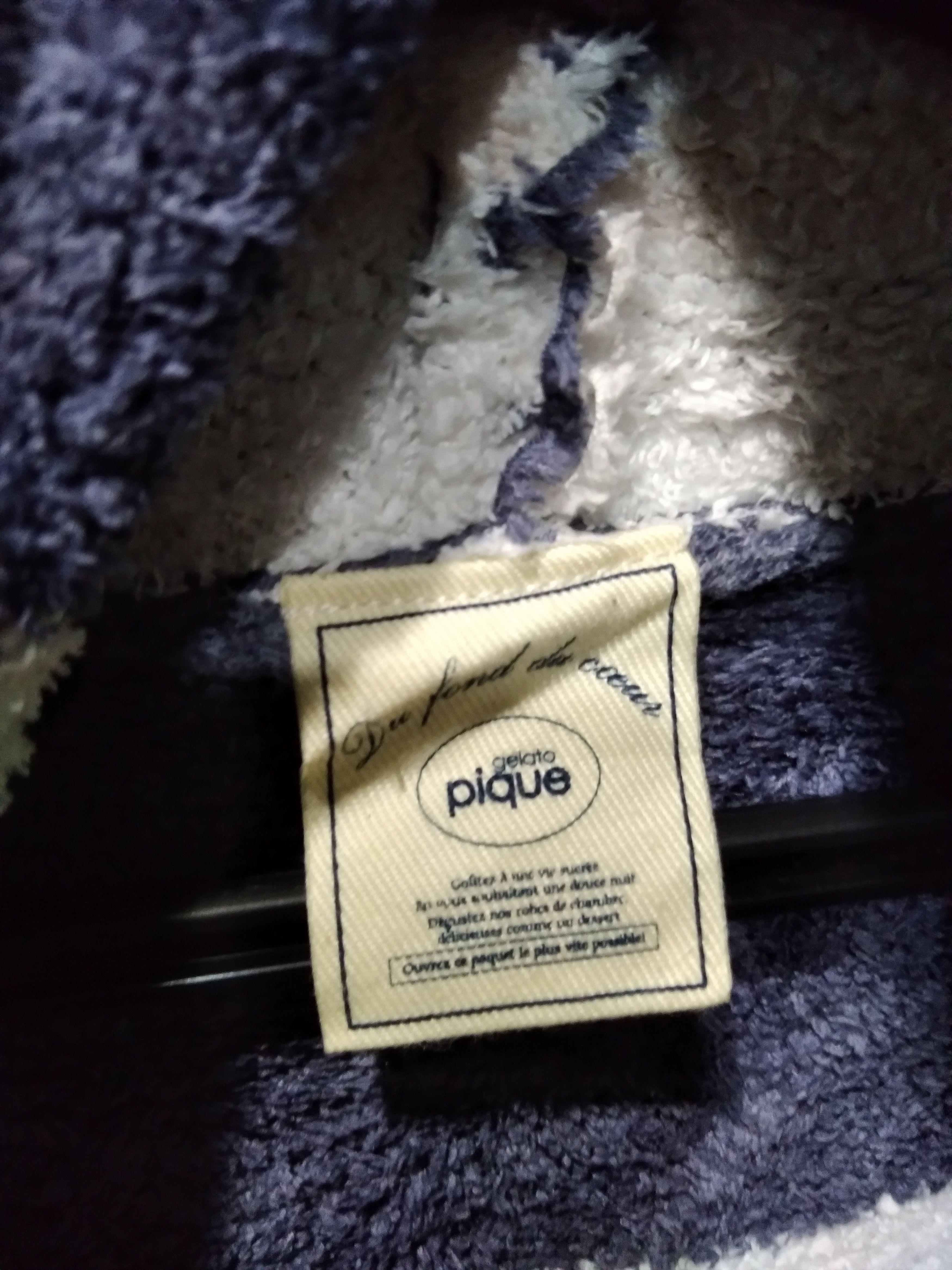 Pas De Faux GELATO PIQUE FAUX FUR PYJAMAS FOR WINTER Size ONE SIZE - 3 Thumbnail