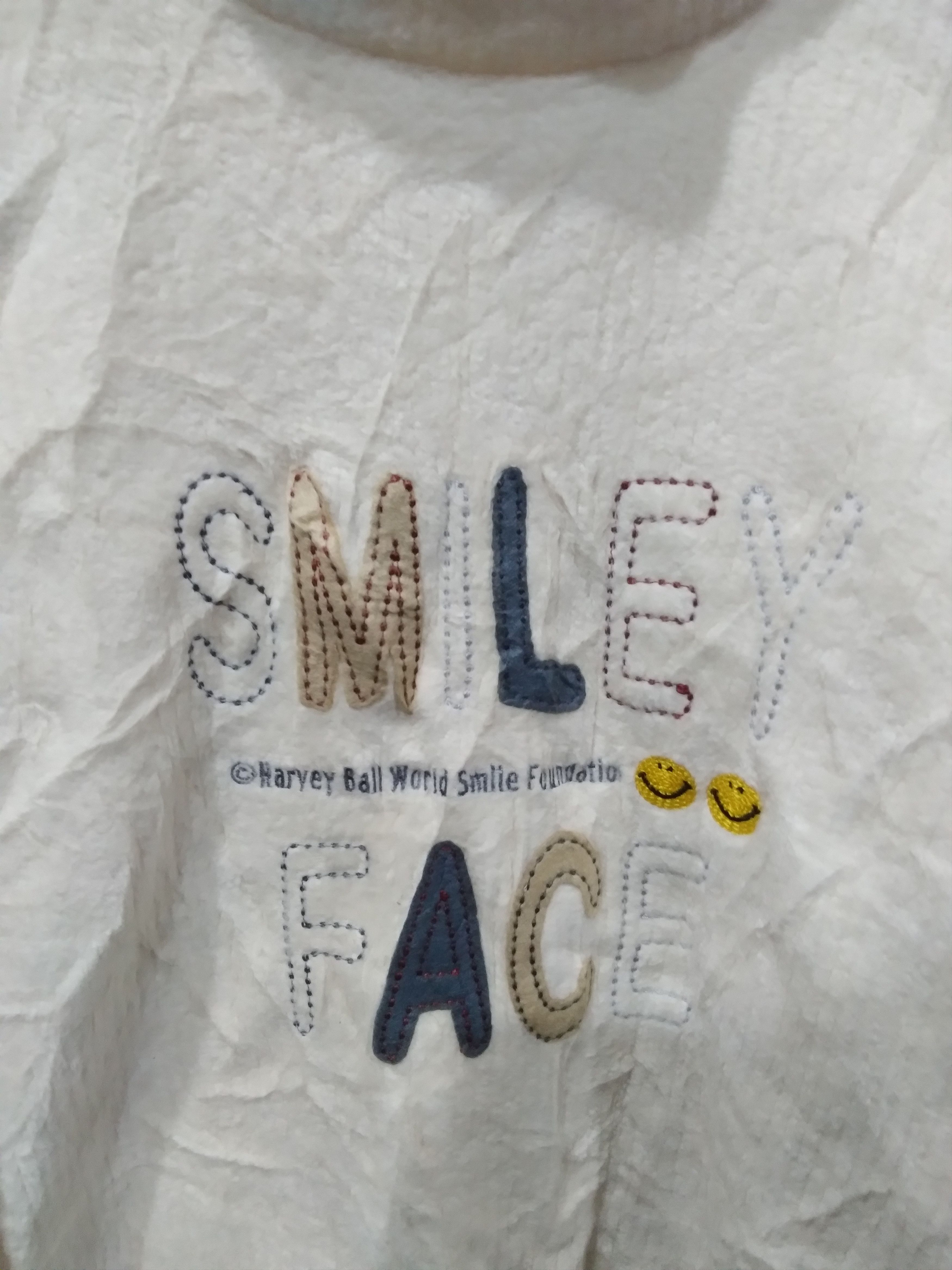 20471120 ✔️SMILEY FACE HARVEY BALL FLEECE MISPELL SMLIE FOUNDATION Size US L / EU 52-54 / 3 - 5 Thumbnail