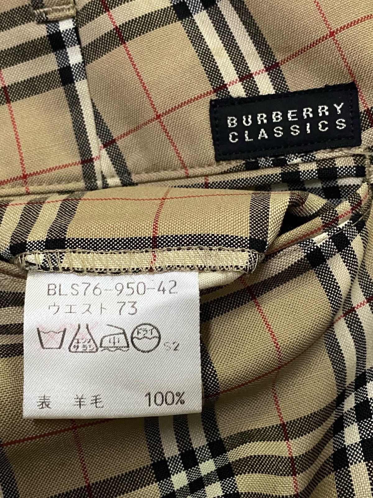 Burberry Vintage Burberry Nova Check Pants Size US 28 / EU 44 - 9 Thumbnail