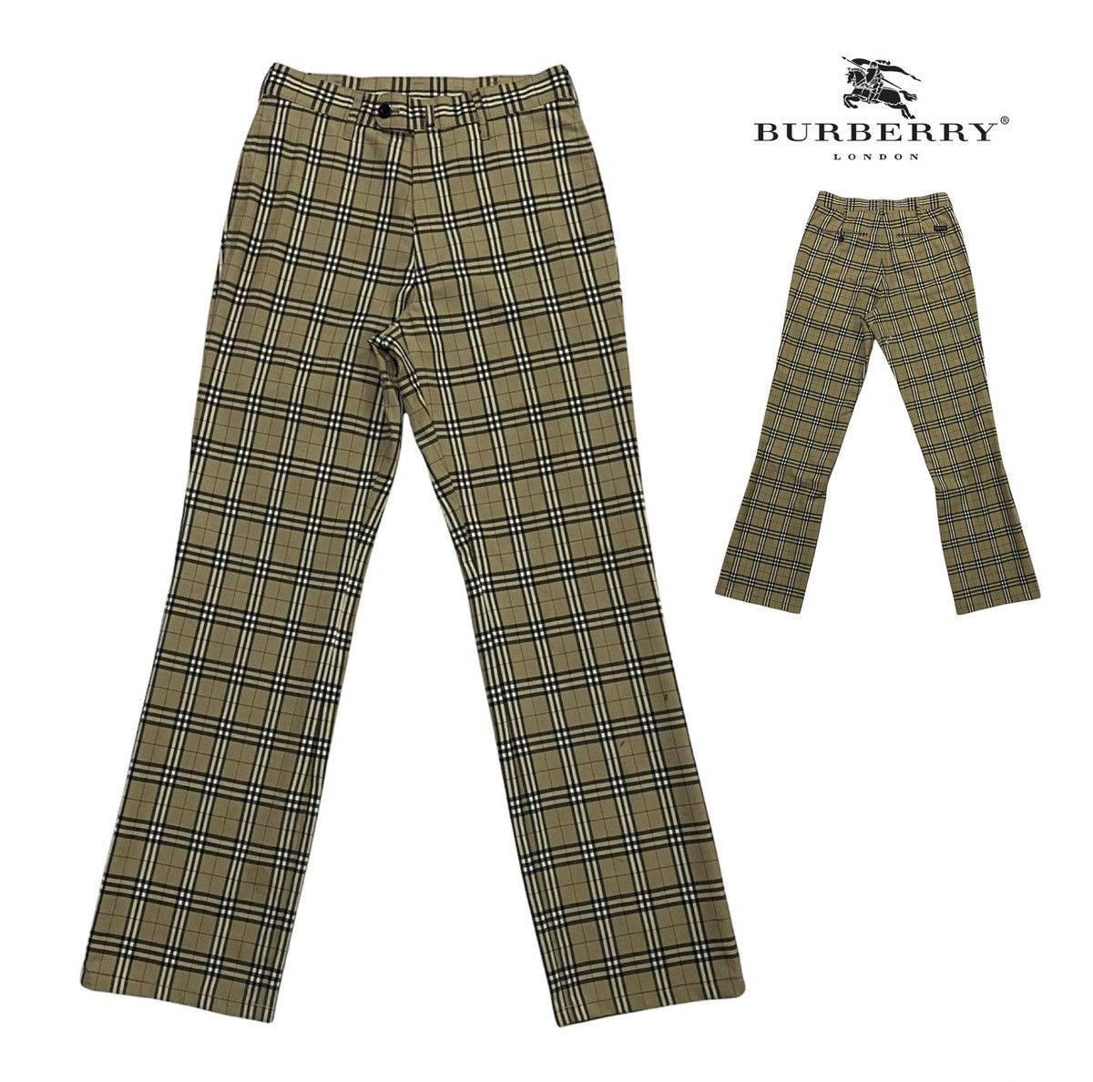Burberry Vintage Burberry Nova Check Pants Size US 28 / EU 44 - 1 Thumbnail