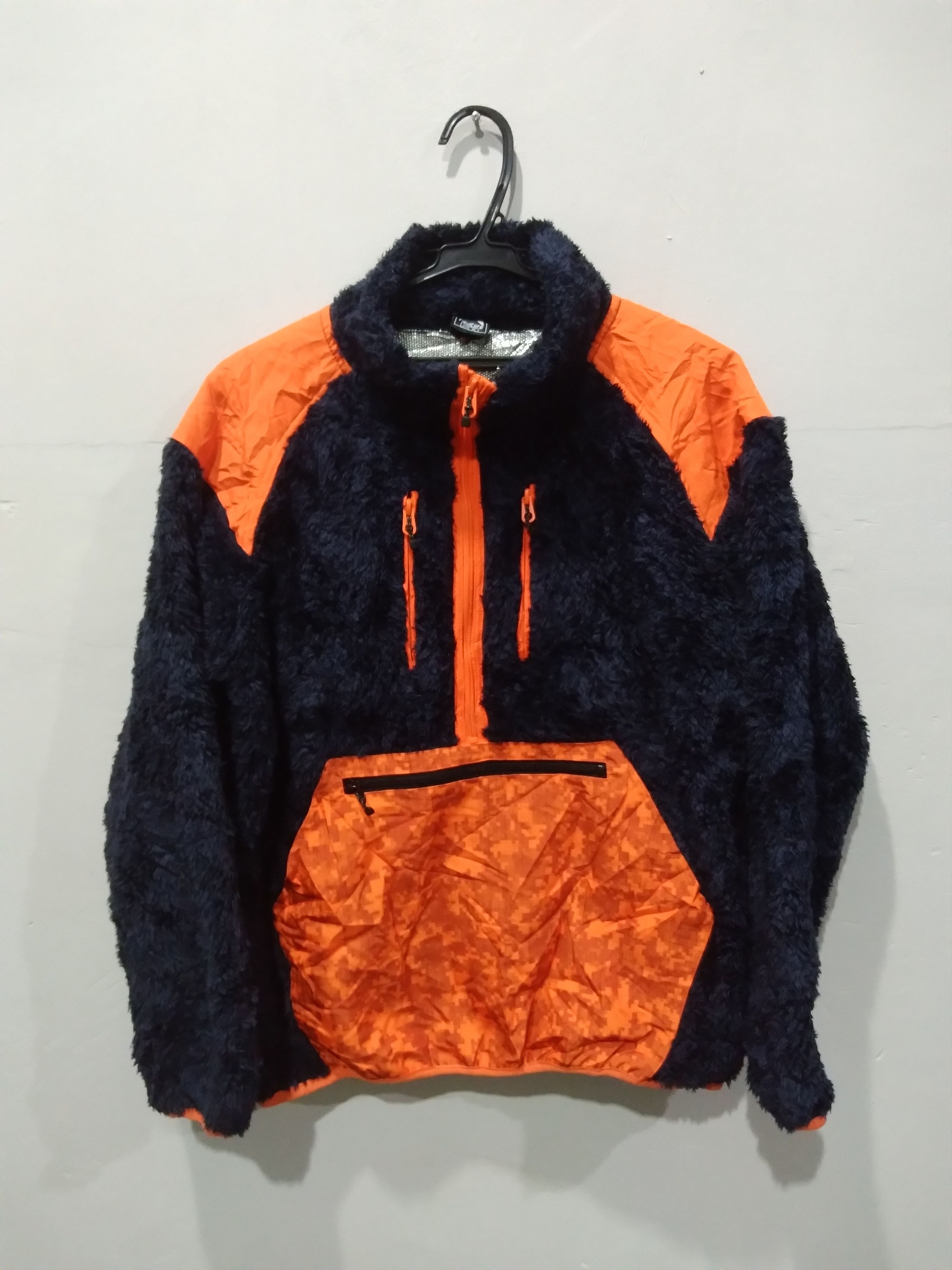 Japanese Brand FIELD CORE FAUX FUR DIGITAL CAMO OUTDOOR PULLOVER Size US M / EU 48-50 / 2 - 1 Thumbnail
