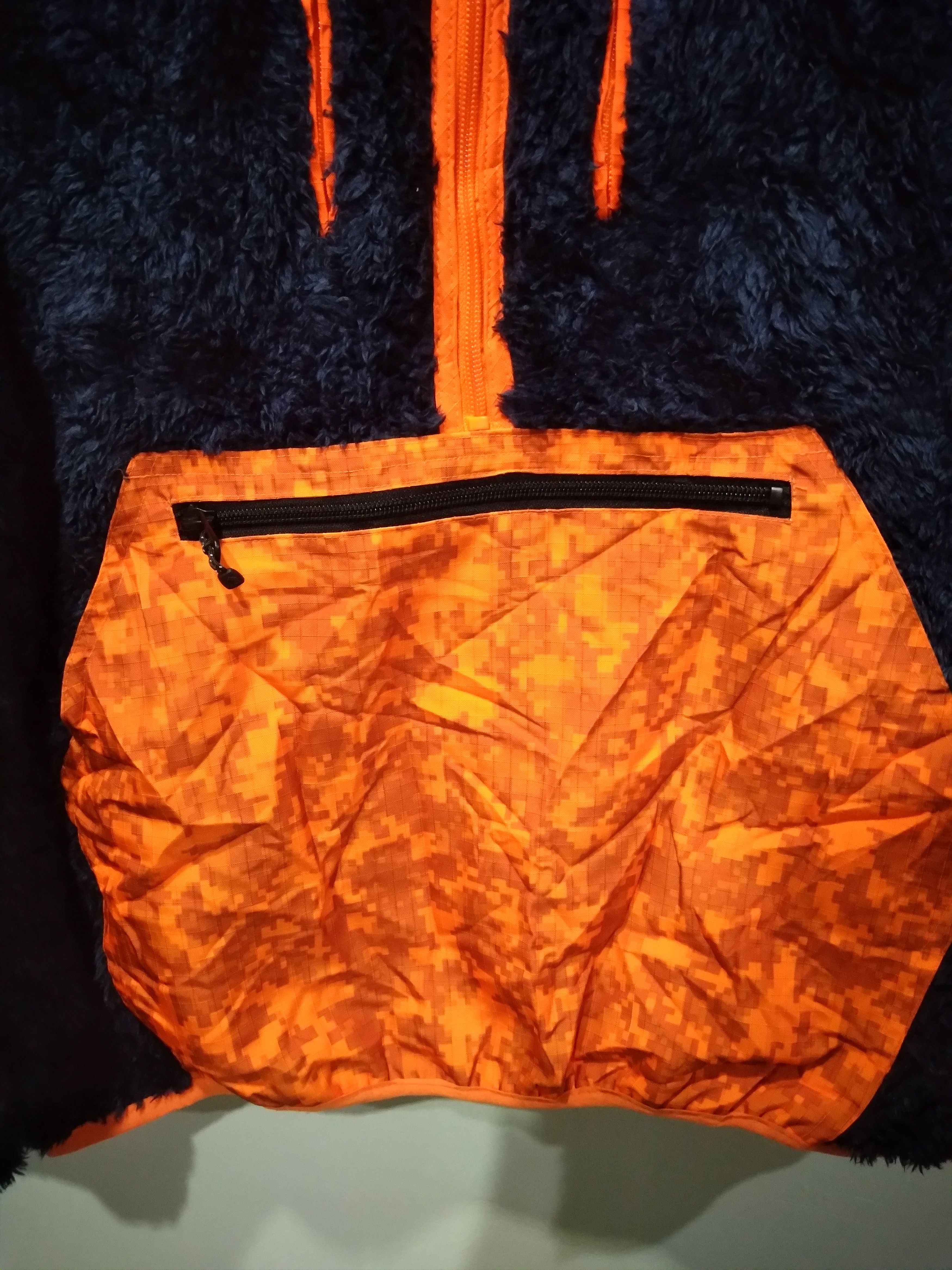 Japanese Brand FIELD CORE FAUX FUR DIGITAL CAMO OUTDOOR PULLOVER Size US M / EU 48-50 / 2 - 7 Thumbnail