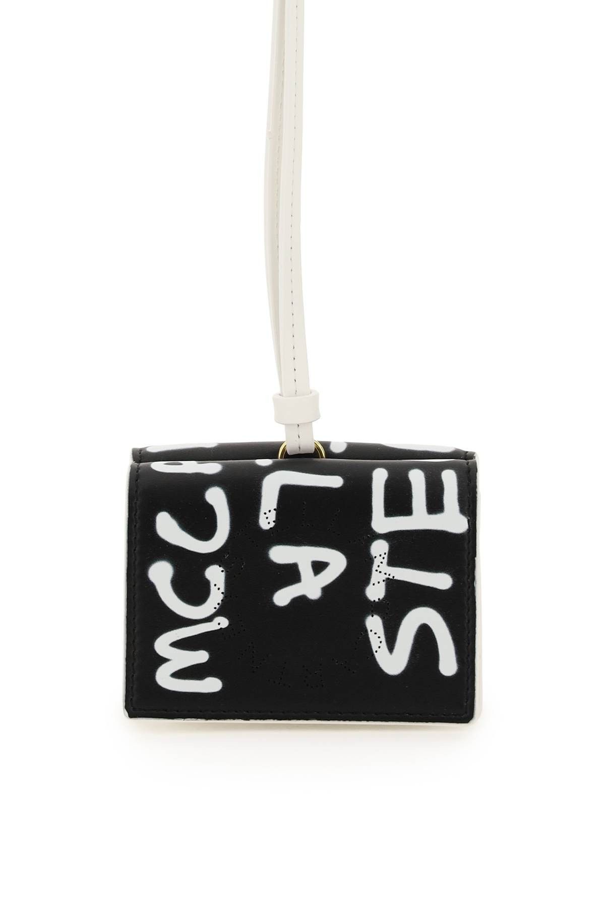 Stella McCartney Stella mccartney graffiti logo mini wallet Size ONE SIZE - 1 Preview