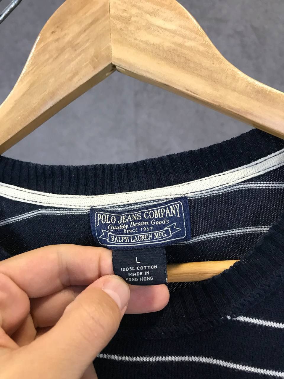 Polo Ralph Lauren Polo Jeans Company Ralph Lauren vintage sweatshirt Size US L / EU 52-54 / 3 - 4 Thumbnail