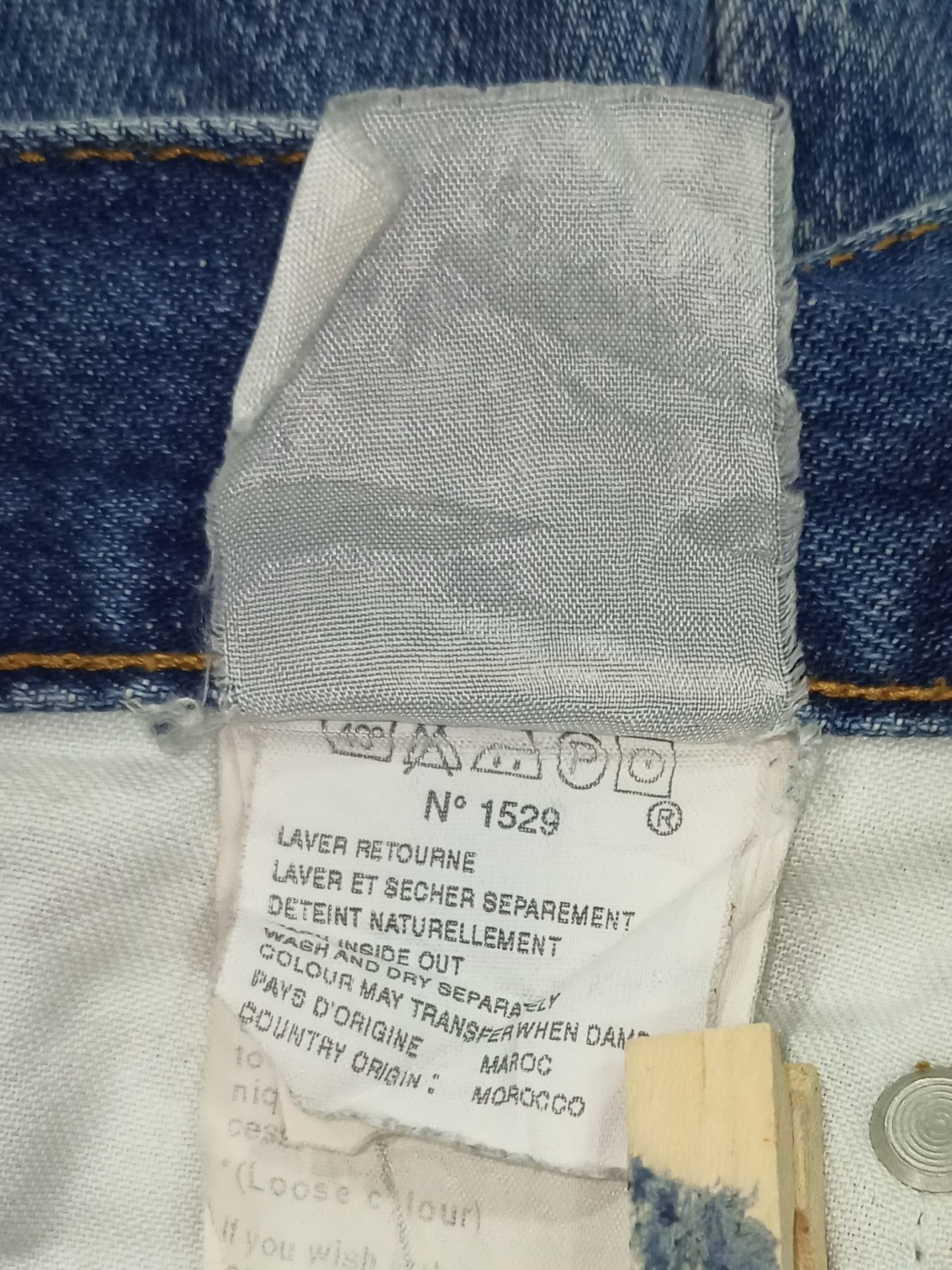 Polo Ralph Lauren Polo Ralph Lauren Medium Stone Wash Jeans Size US 34 / EU 50 - 20 Thumbnail
