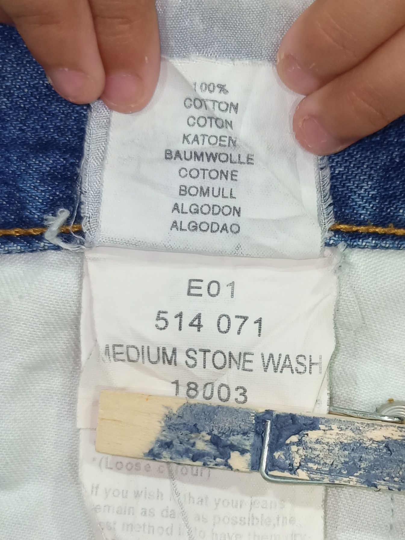 Polo Ralph Lauren Polo Ralph Lauren Medium Stone Wash Jeans Size US 34 / EU 50 - 21 Thumbnail