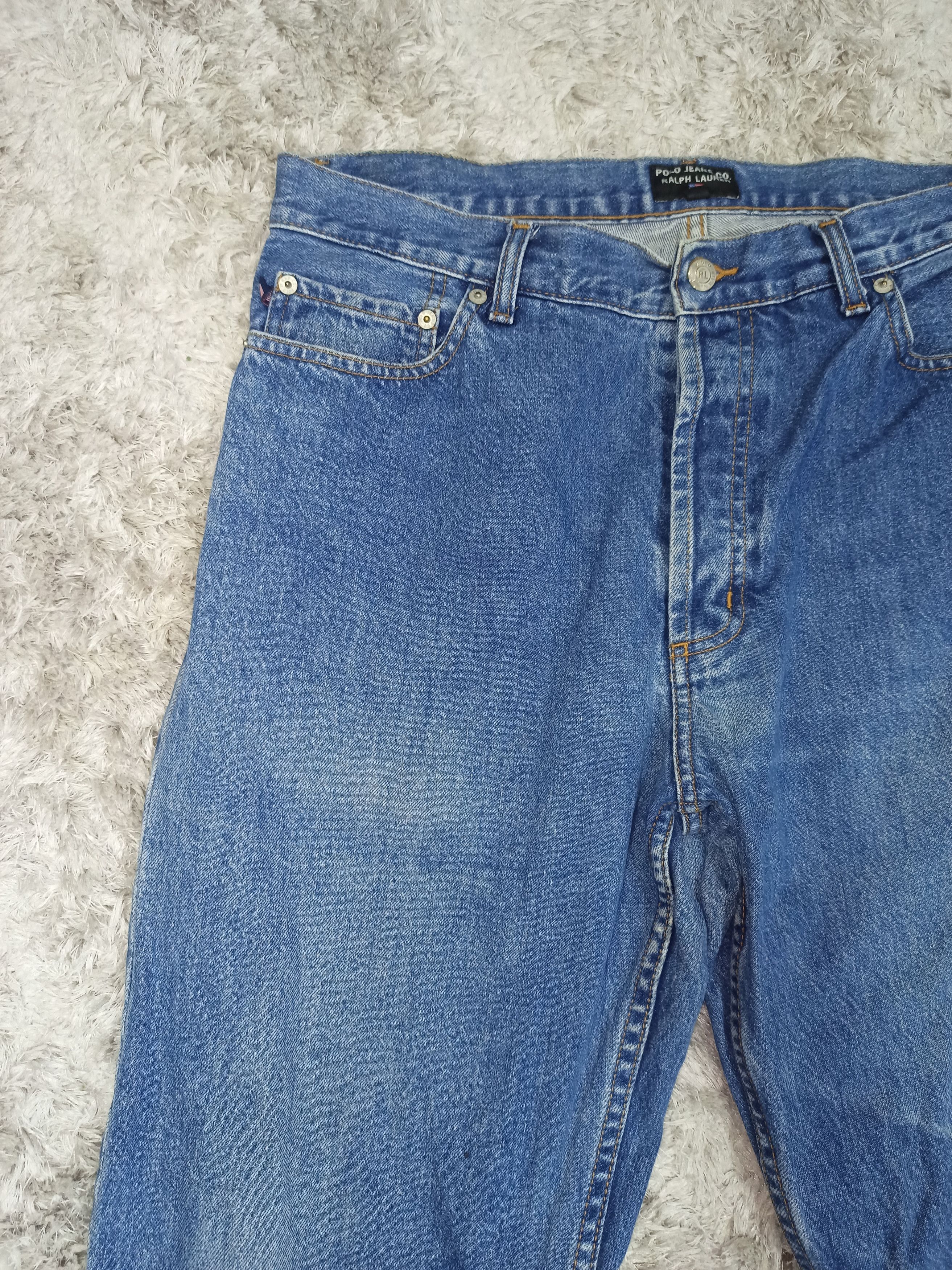 Polo Ralph Lauren Polo Ralph Lauren Medium Stone Wash Jeans Size US 34 / EU 50 - 4 Thumbnail