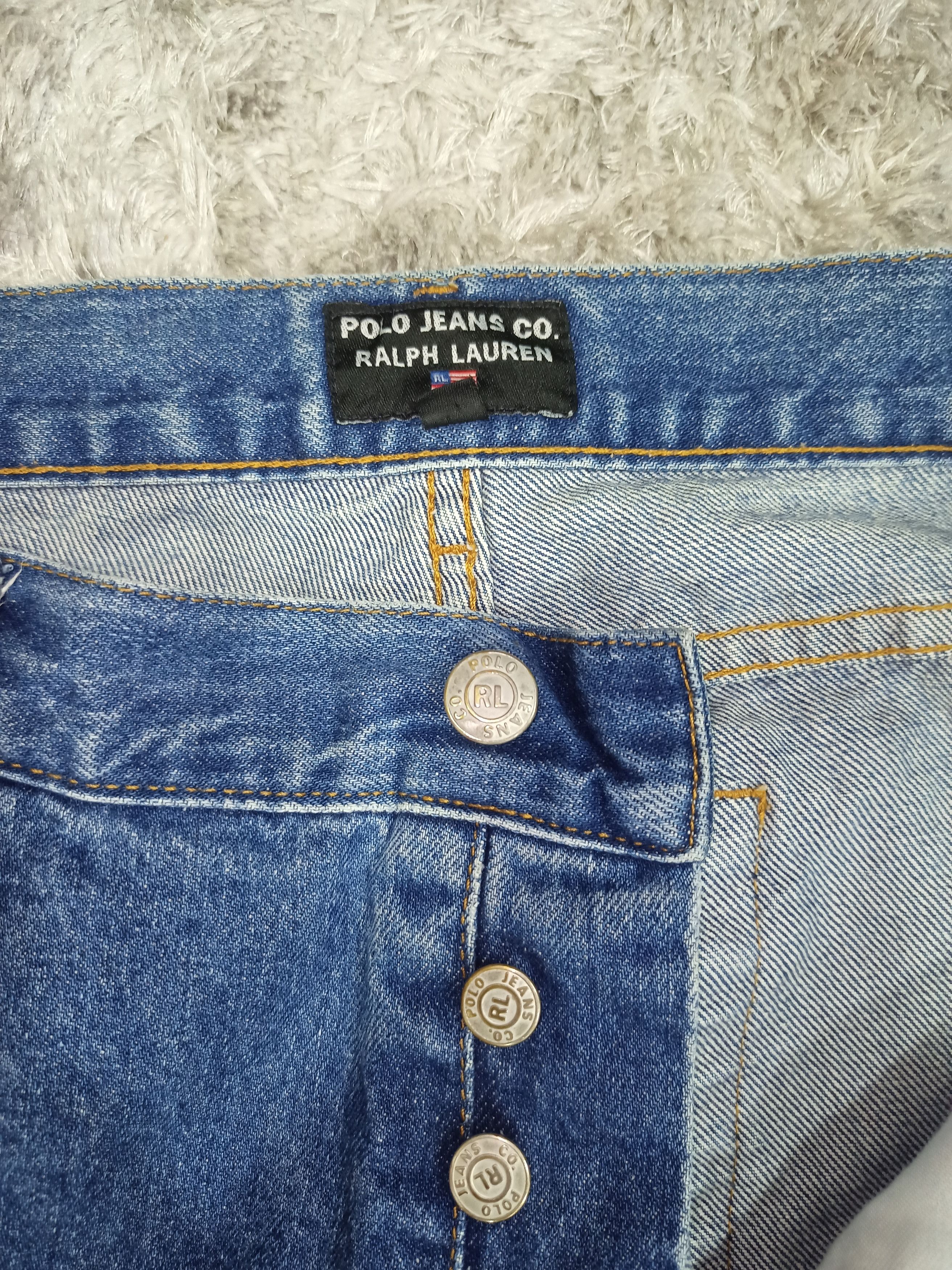 Polo Ralph Lauren Polo Ralph Lauren Medium Stone Wash Jeans Size US 34 / EU 50 - 8 Thumbnail