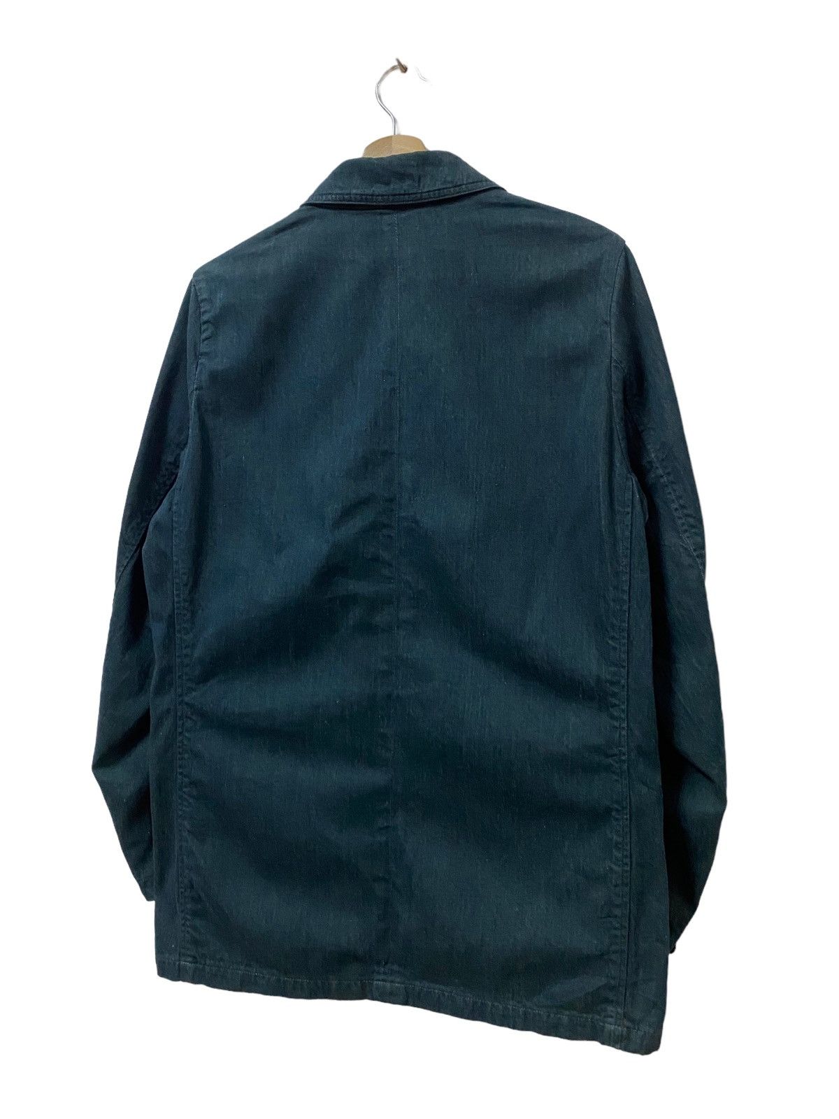 Mister Freedom × Sugar Cane Vtg🔥Bartack Denim Indigo Chore Jacket Size US M / EU 48-50 / 2 - 21 Thumbnail