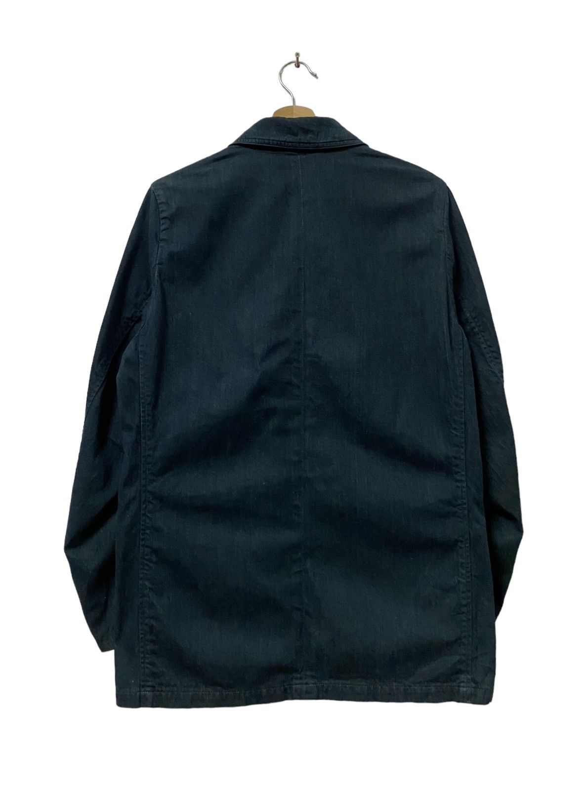 Mister Freedom × Sugar Cane Vtg🔥Bartack Denim Indigo Chore Jacket Size US M / EU 48-50 / 2 - 17 Thumbnail