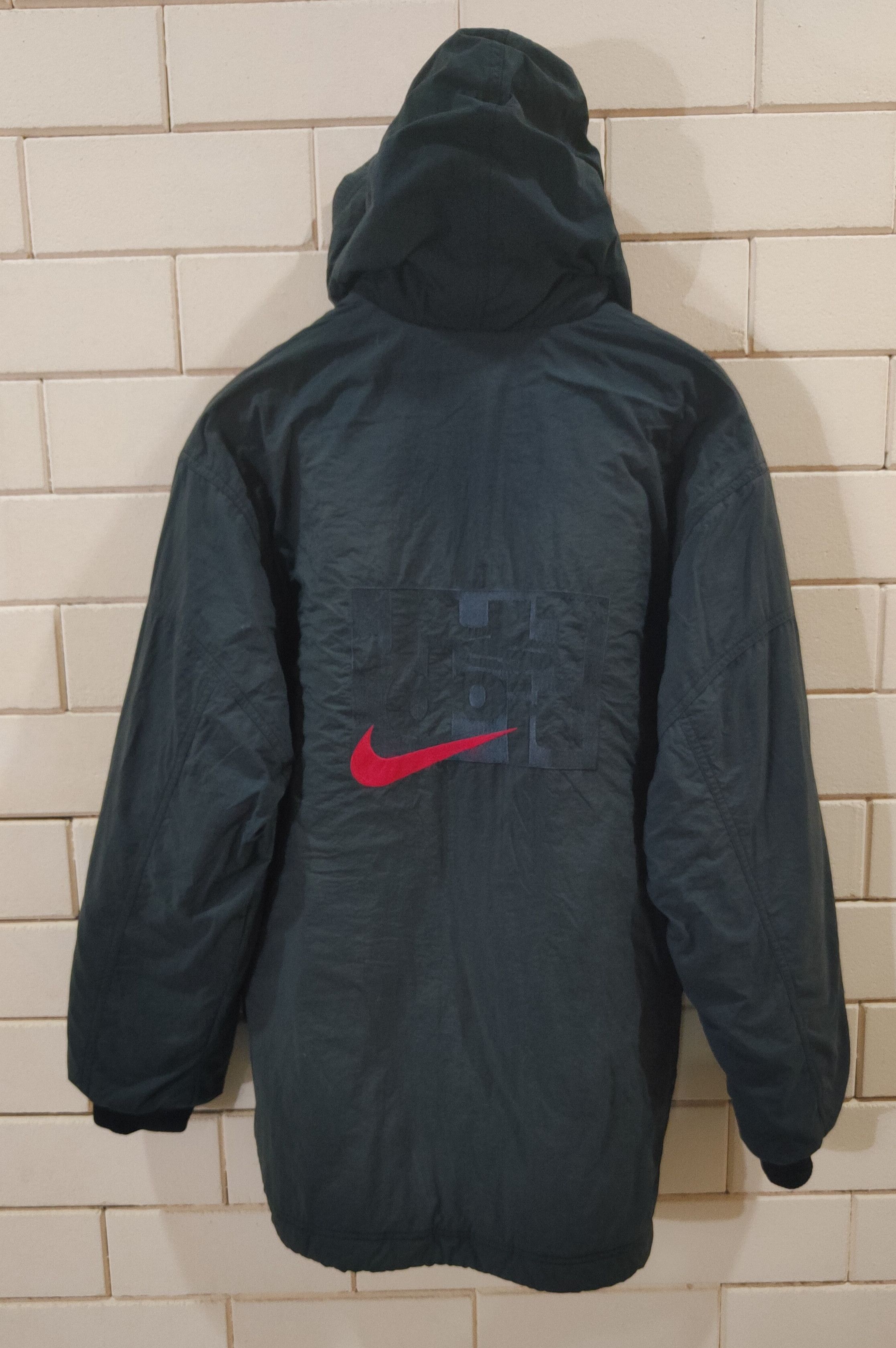 Nike Nike Just Do It Oversize Jacket with Hoody Size US S / EU 44-46 / 1 - 1 Thumbnail