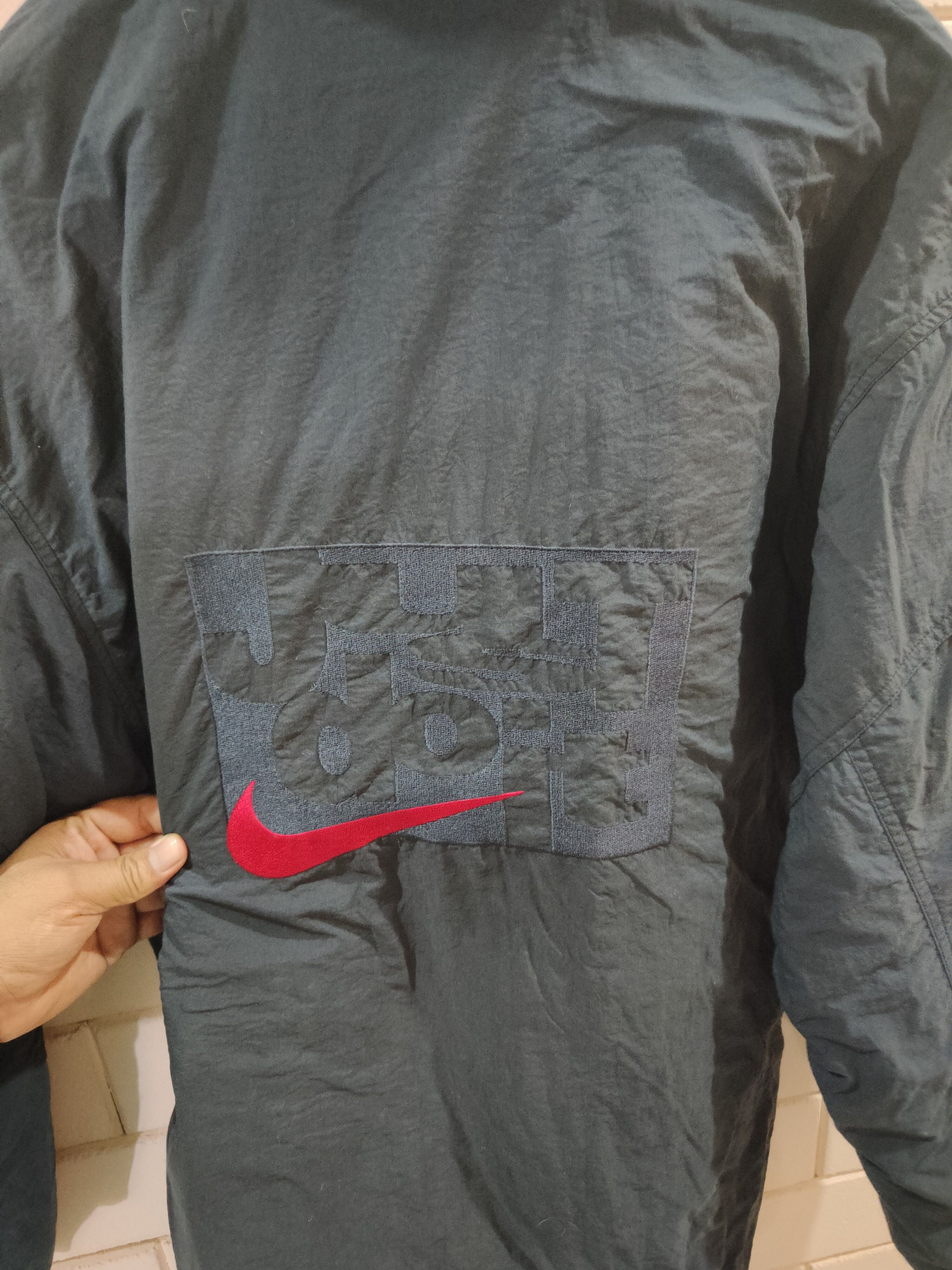 Nike Nike Just Do It Oversize Jacket with Hoody Size US S / EU 44-46 / 1 - 4 Thumbnail