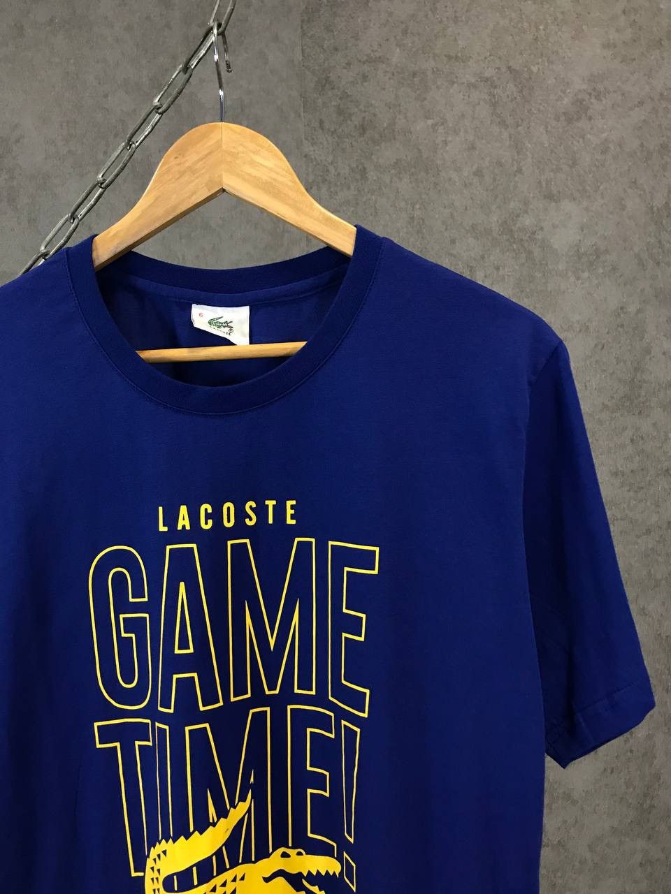 Lacoste Lacoste game time luxury streetwear tee Size US M / EU 48-50 / 2 - 2 Thumbnail
