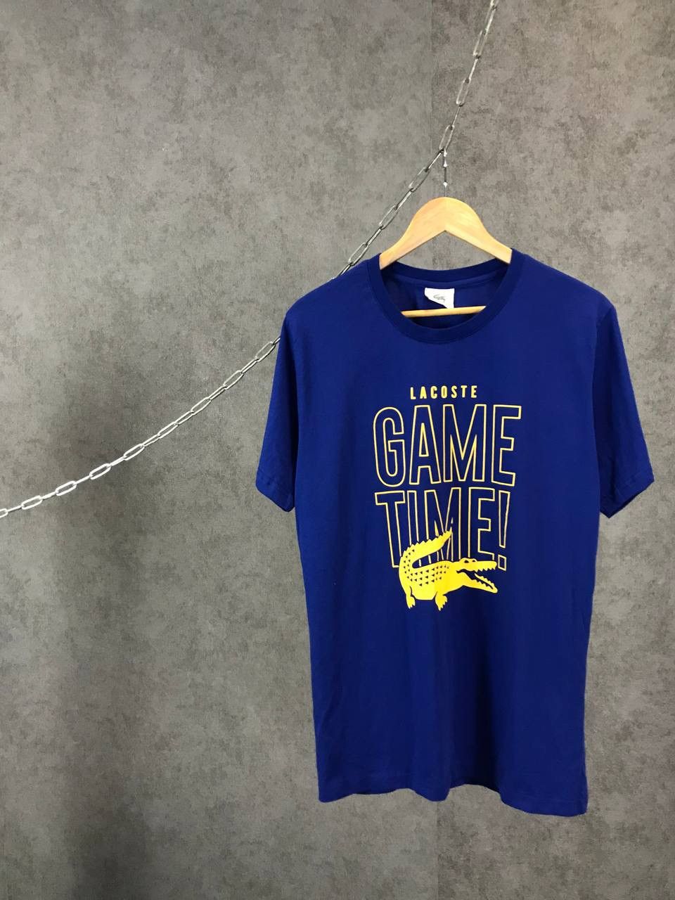 Lacoste Lacoste game time luxury streetwear tee Size US M / EU 48-50 / 2 - 1 Thumbnail