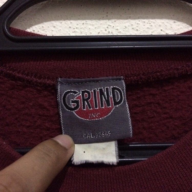 Vintage Vintage GRIND INC. Skateboard Pullover Crewneck Made in Usa Size US M / EU 48-50 / 2 - 5 Thumbnail