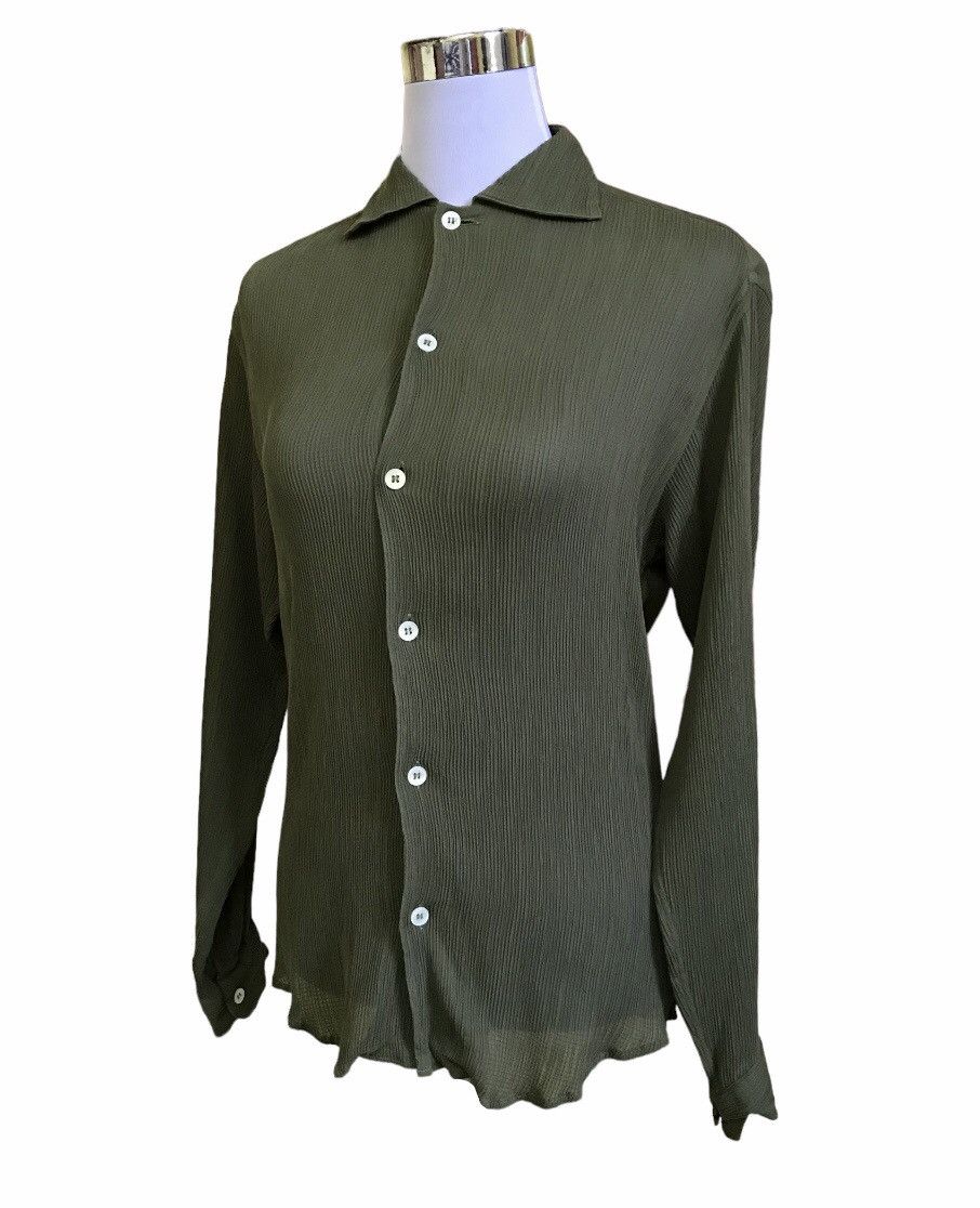 Issey Miyake × Japanese Brand RIP Issey Miyake IM Product Pleated Shirt Size M / US 6-8 / IT 42-44 - 2 Thumbnail