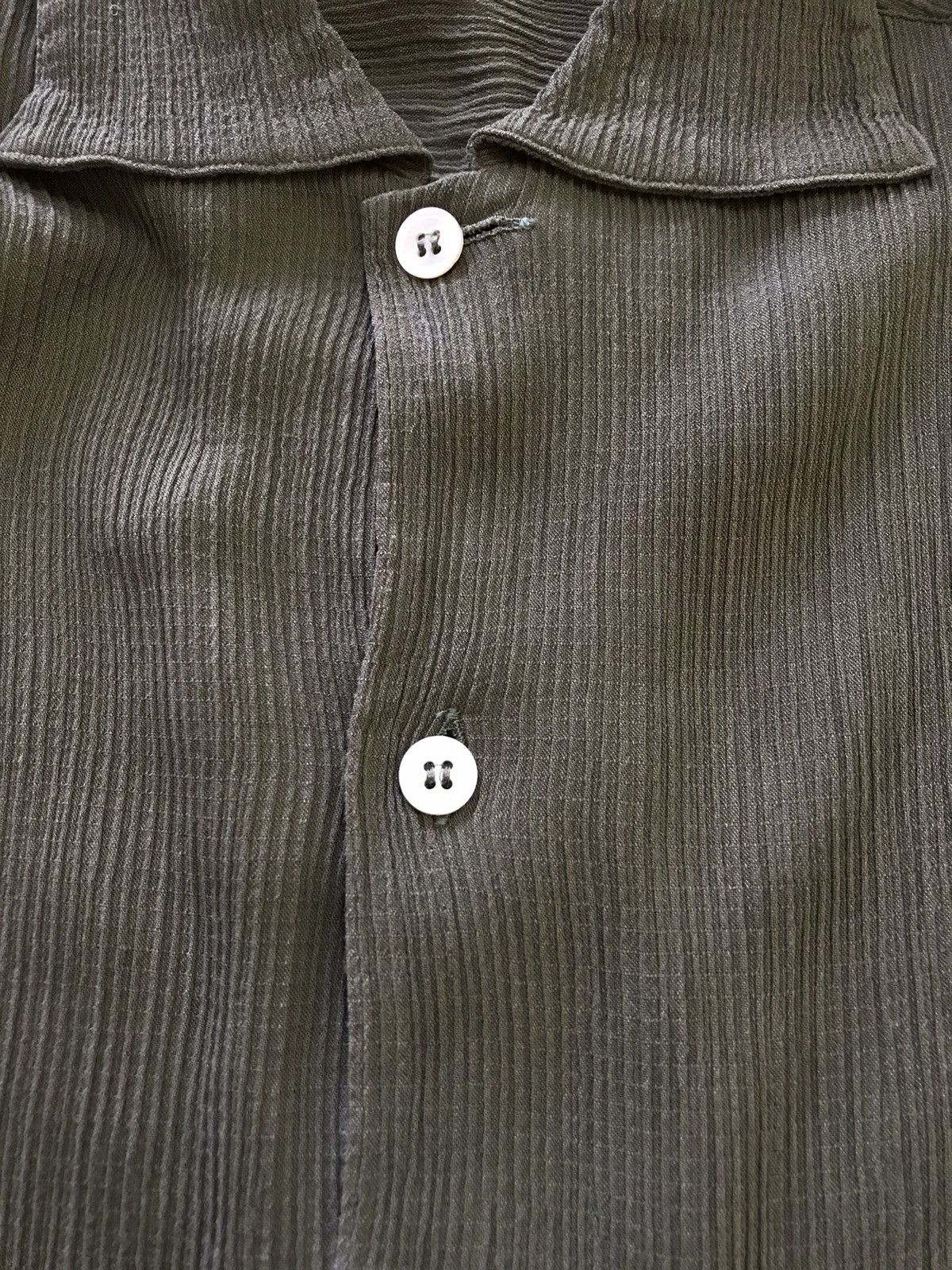 Issey Miyake × Japanese Brand RIP Issey Miyake IM Product Pleated Shirt Size M / US 6-8 / IT 42-44 - 7 Thumbnail