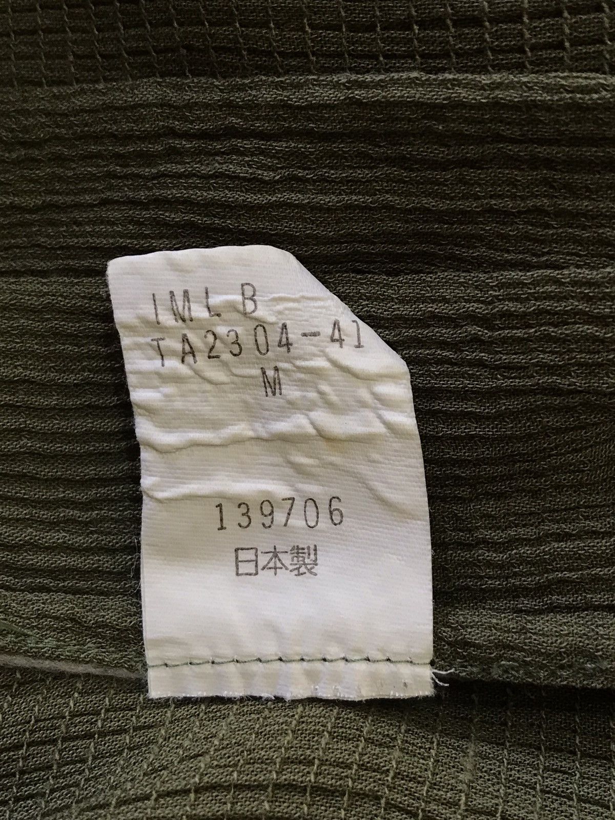 Issey Miyake × Japanese Brand RIP Issey Miyake IM Product Pleated Shirt Size M / US 6-8 / IT 42-44 - 5 Thumbnail