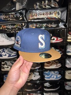 Seattle Mariners MLB Muddy Scripts 59FIFTY Cap – LidsHatDrop