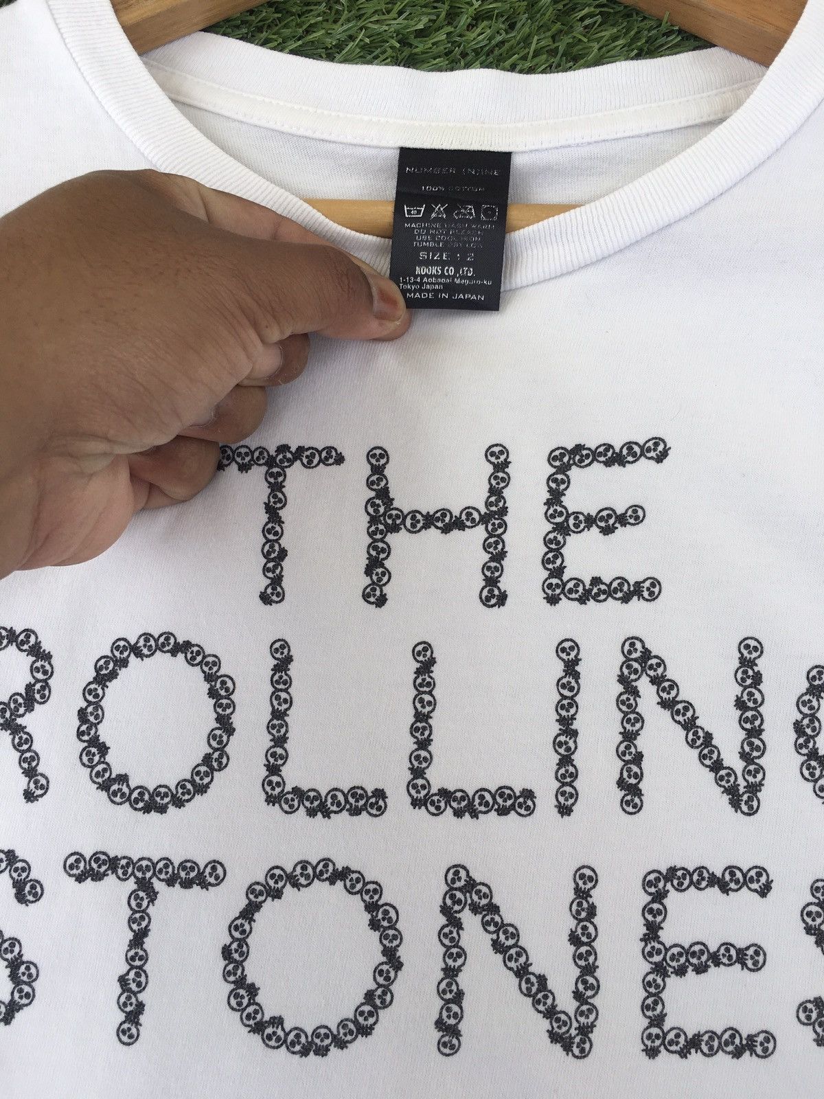 Number (N)ine Rare Vintage Number Nine x The Rolling Stones Tshirt Size US M / EU 48-50 / 2 - 9 Thumbnail