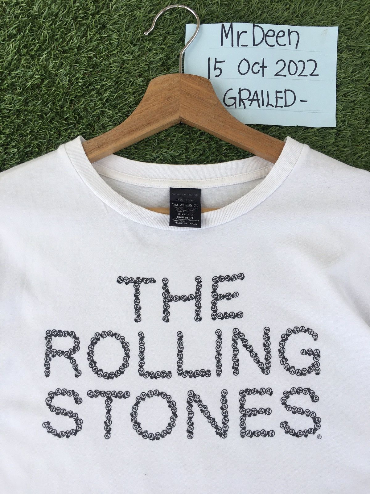 Number (N)ine Rare Vintage Number Nine x The Rolling Stones Tshirt Size US M / EU 48-50 / 2 - 6 Thumbnail