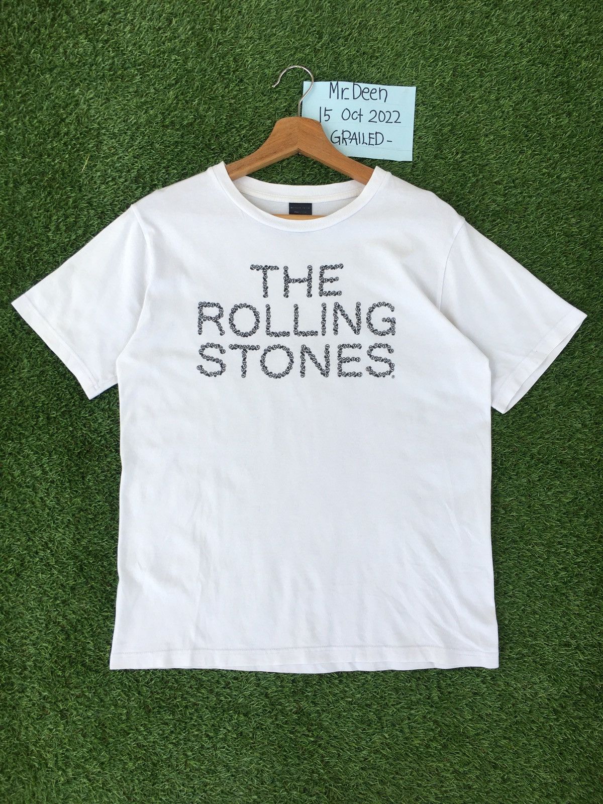 Number (N)ine Rare Vintage Number Nine x The Rolling Stones Tshirt Size US M / EU 48-50 / 2 - 2 Thumbnail