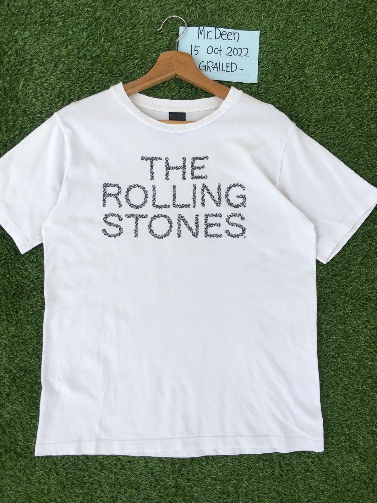 Number (N)ine Rare Vintage Number Nine x The Rolling Stones Tshirt Size US M / EU 48-50 / 2 - 5 Thumbnail