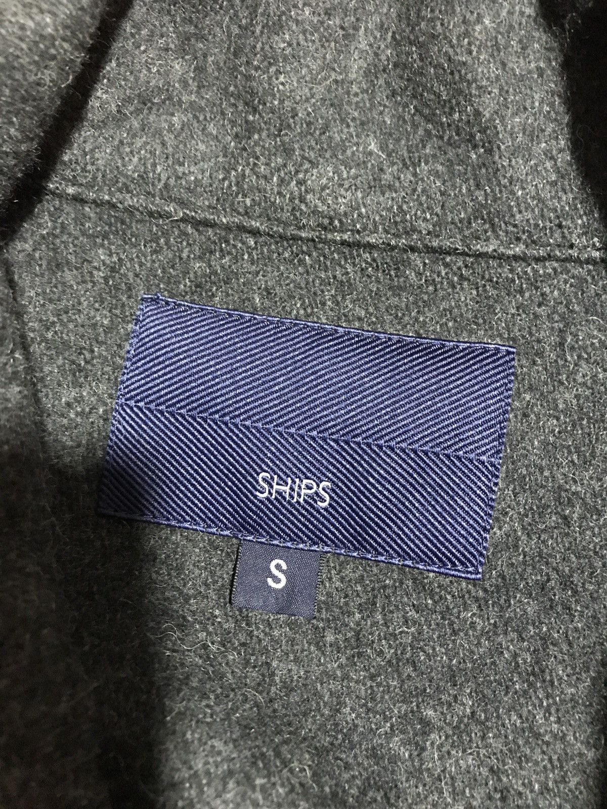 Japanese Brand × SHIPS 🔥SALE🔥SHIPS MADE IN JAPAN SNAP BUTTON WOOL JACKET Size US S / EU 44-46 / 1 - 7 Thumbnail
