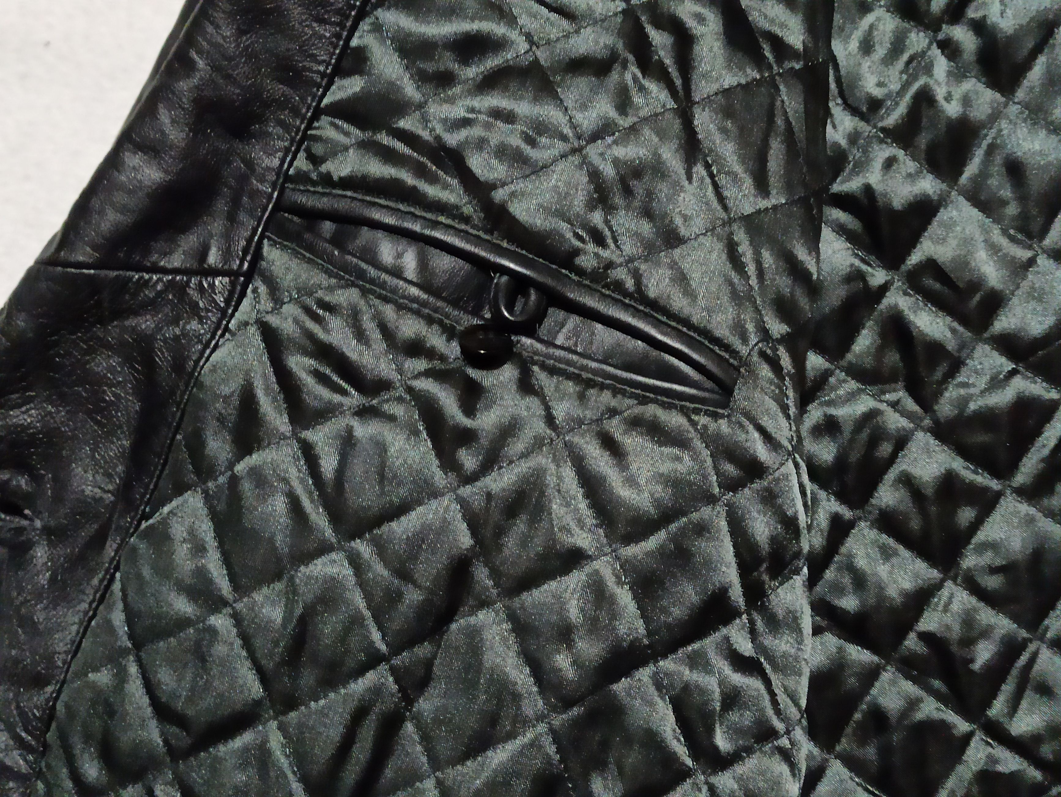 Genuine Leather Milan Leather Master Vintage Leather Pea Coat XXL Size US XXL / EU 58 / 5 - 8 Thumbnail