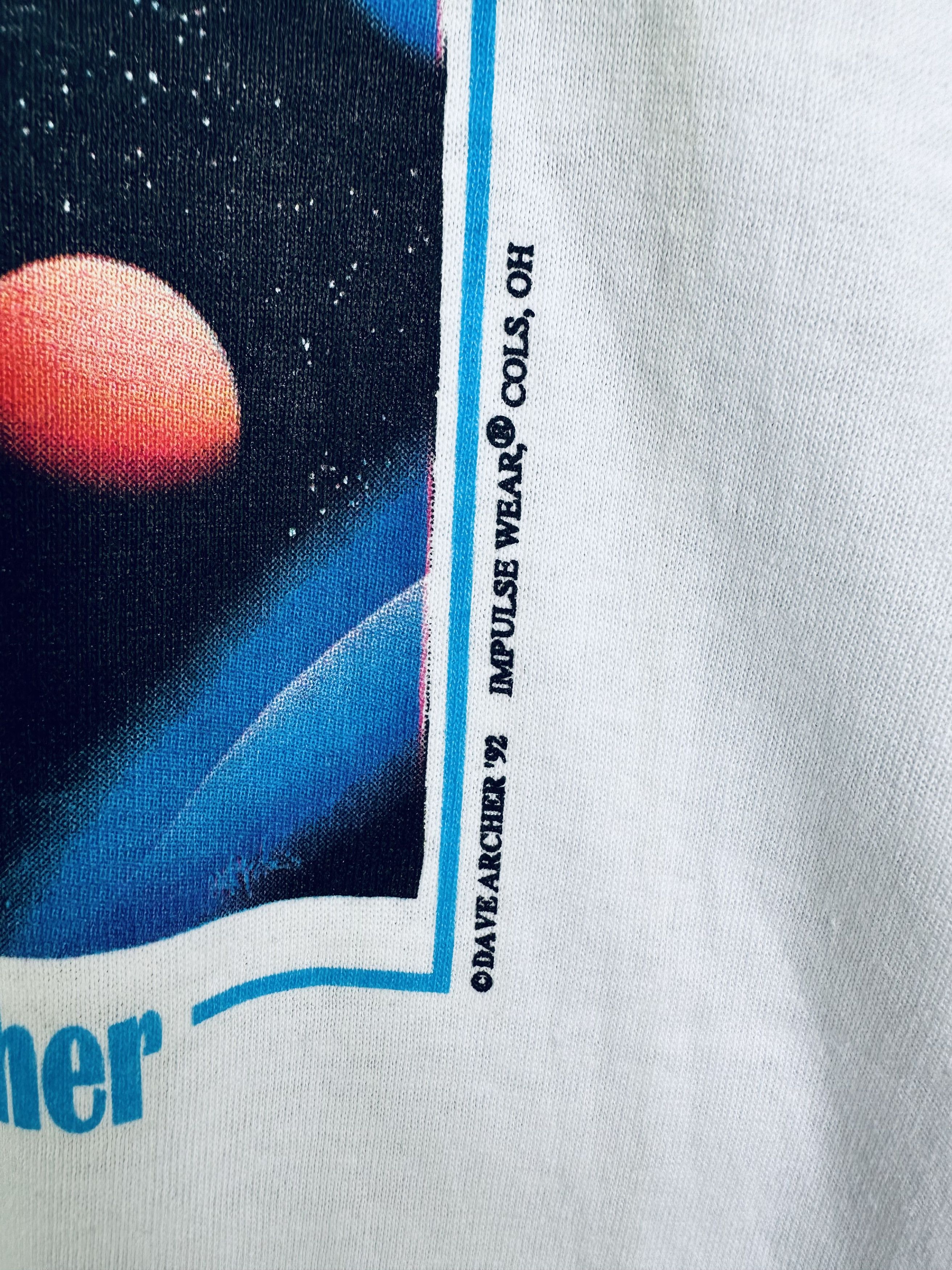 Vintage Vintage 90s Angelfire By Dave Archer T-Shirt Size US L / EU 52-54 / 3 - 5 Thumbnail