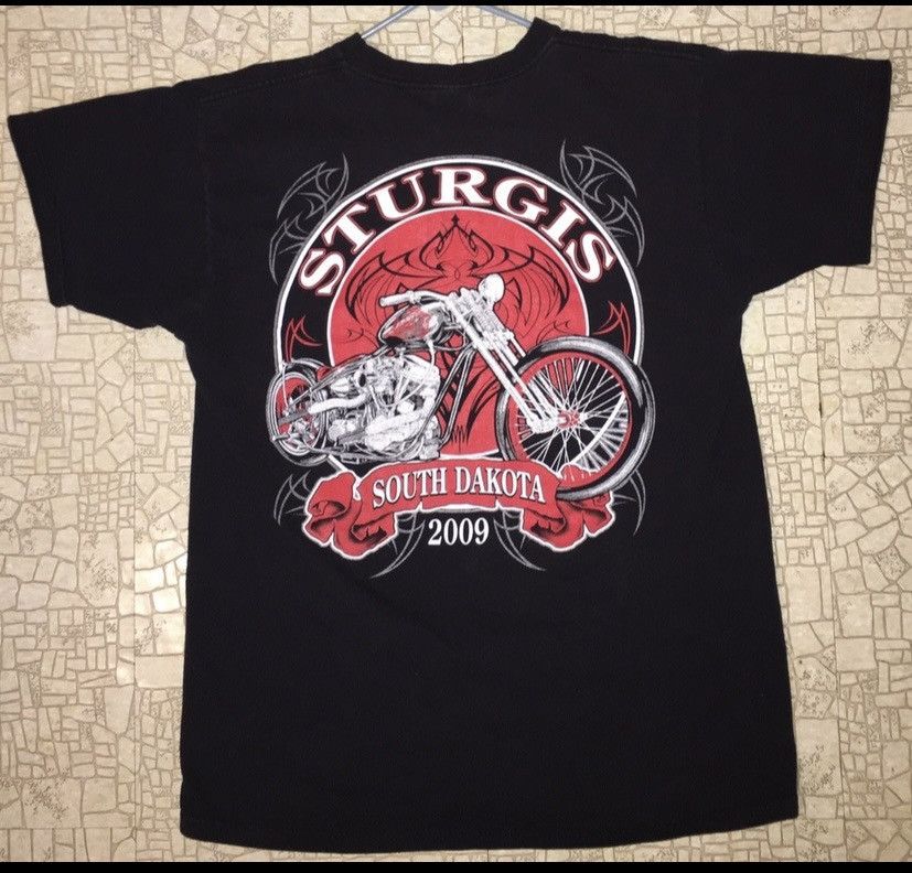 Anvil Sturgis 2009 Who Let The Hogs Out T-Shirt Size US L / EU 52-54 / 3 - 3 Thumbnail