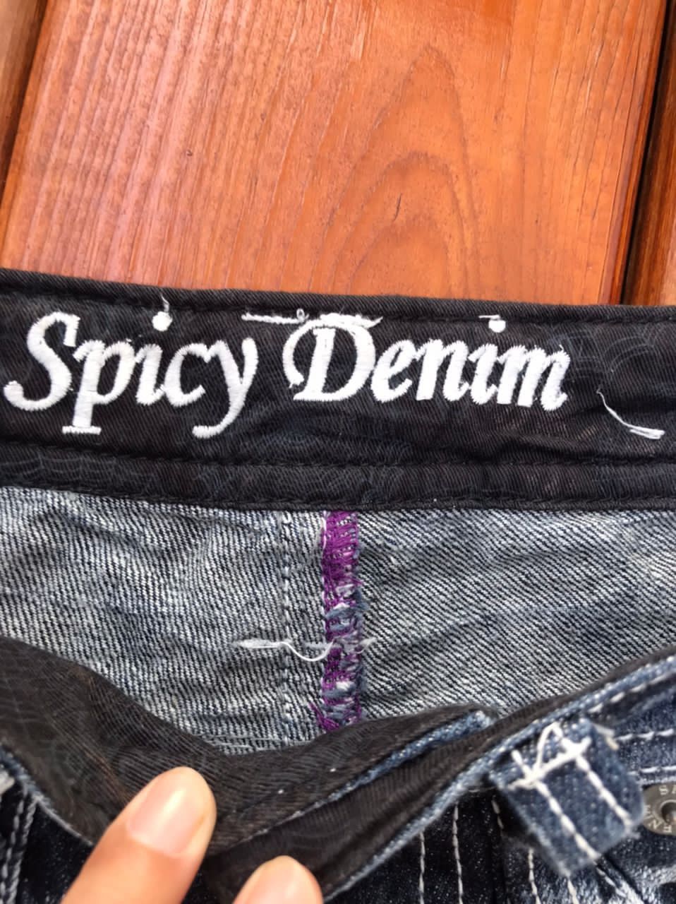 Japanese Brand Japanese Brand Spicy Denim Rare Design Size US 29 - 10 Thumbnail