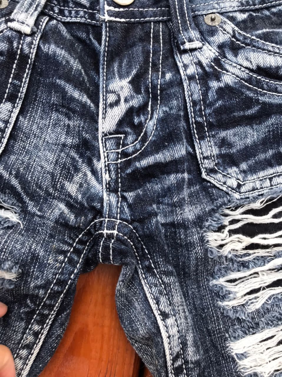 Japanese Brand Japanese Brand Spicy Denim Rare Design Size US 29 - 13 Thumbnail