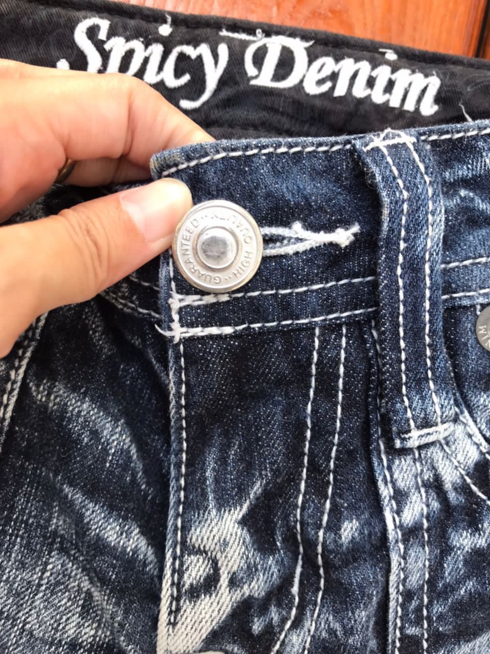 Japanese Brand Japanese Brand Spicy Denim Rare Design Size US 29 - 9 Thumbnail