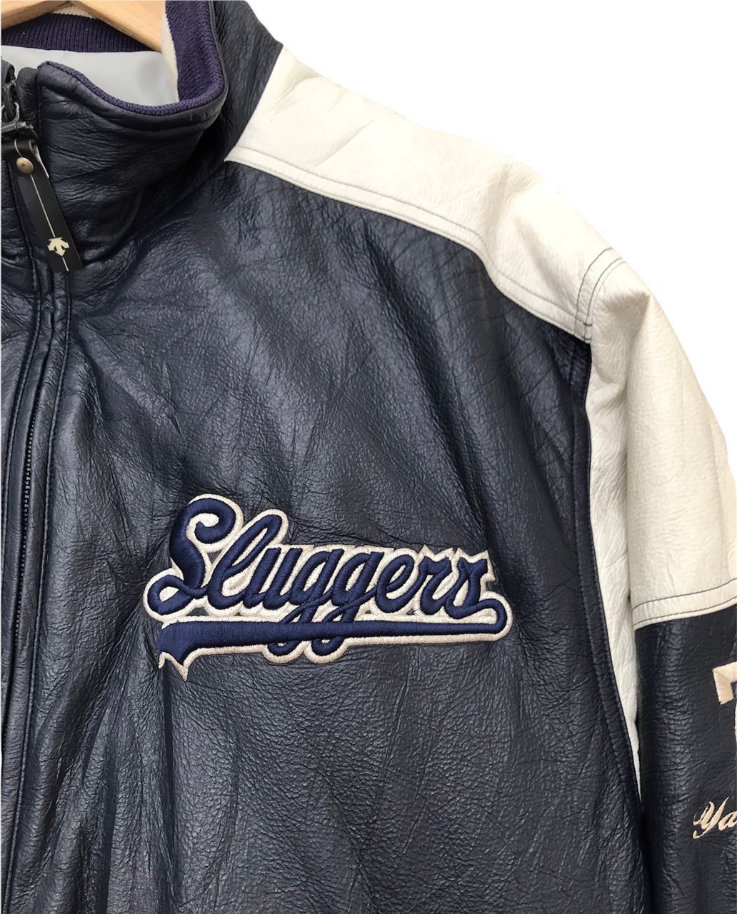 Descente × MLB Vintage Japan MLB Slugger Yamaguchi 77 Varsity Jacket Size US L / EU 52-54 / 3 - 6 Thumbnail