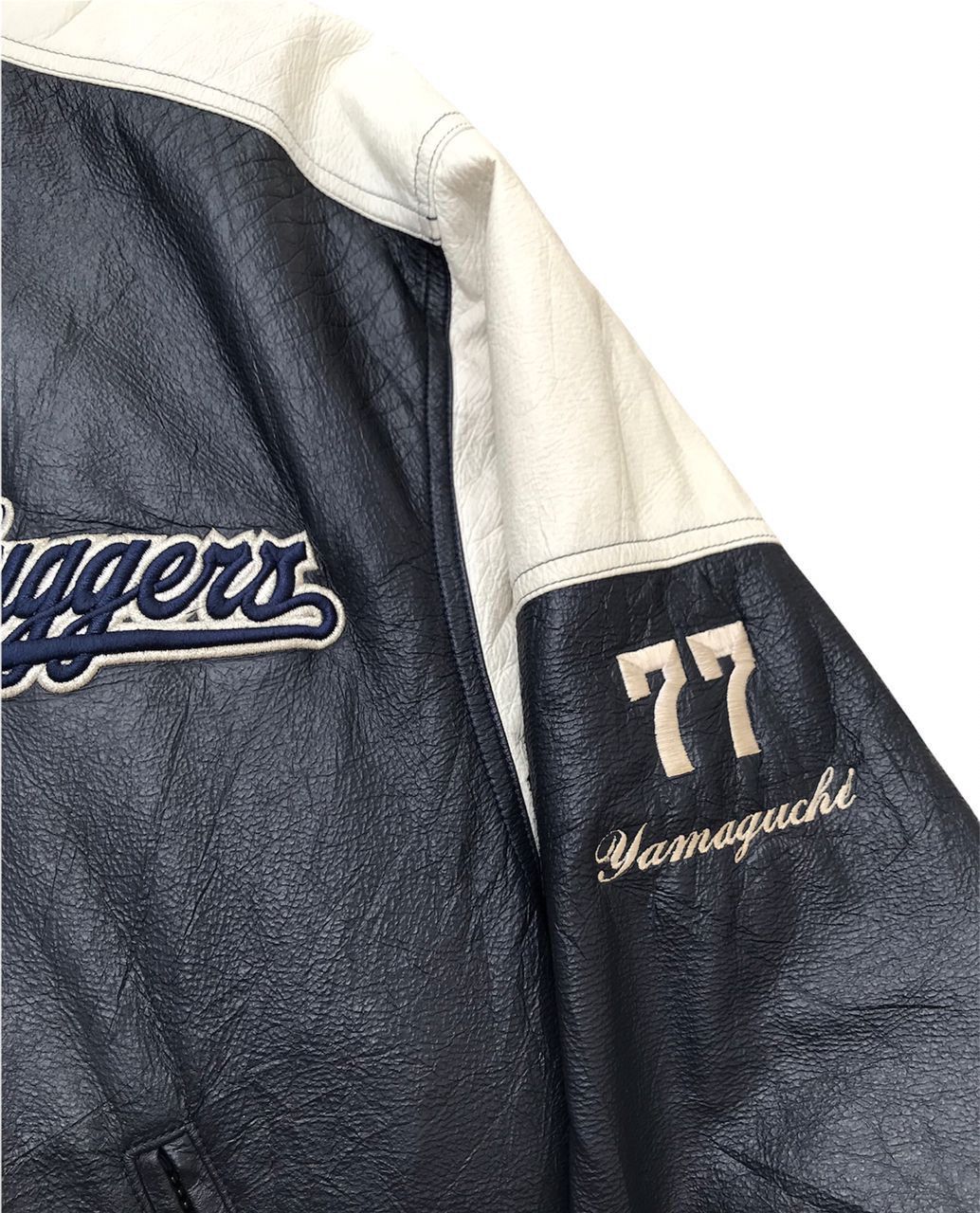 Descente × MLB Vintage Japan MLB Slugger Yamaguchi 77 Varsity Jacket Size US L / EU 52-54 / 3 - 7 Thumbnail