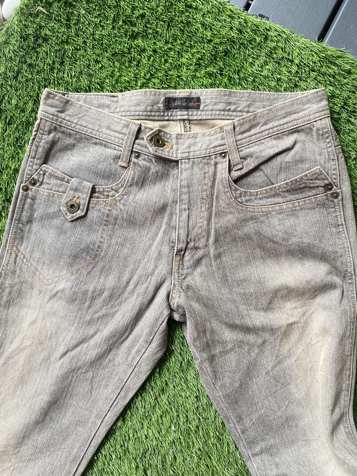 Hysteric Glamour × Japanese Brand × Morgan Homme Vintage Morgan Homme Bondage Punk Size US 31 - 6 Thumbnail
