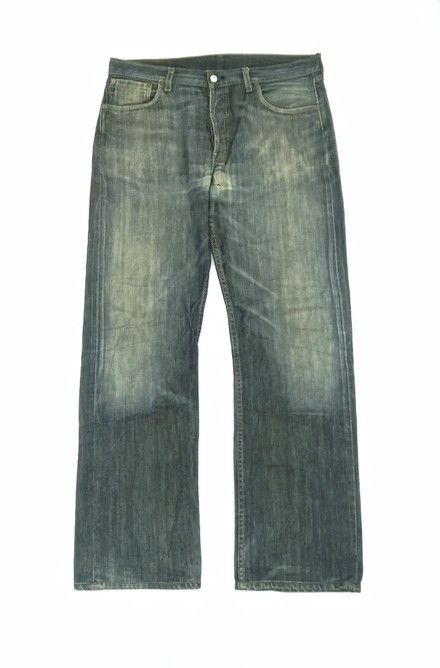 Levi's × Vintage Vintage Levi's 501 Rust Faded Distressed Jeans 36x33 Size US 36 / EU 52 - 1 Thumbnail
