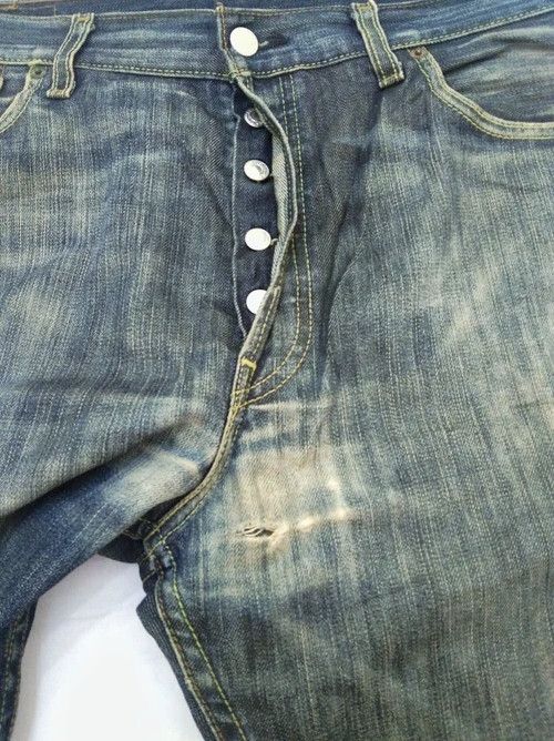 Levi's × Vintage Vintage Levi's 501 Rust Faded Distressed Jeans 36x33 Size US 36 / EU 52 - 5 Thumbnail