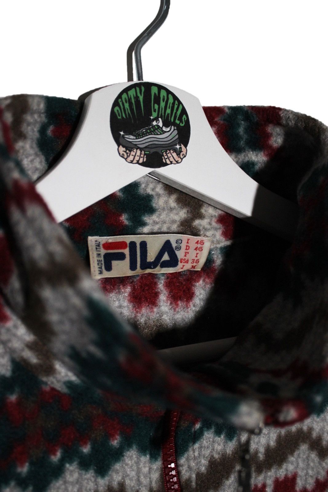 Fila × Vintage Vintage Fila Magic Line Fleece Jacket Zip Polartec Gorpcore Size US M / EU 48-50 / 2 - 3 Thumbnail