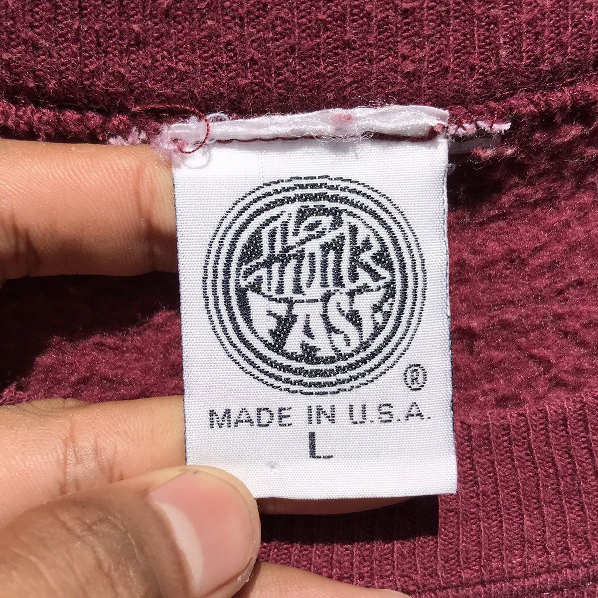 Vintage 🔥Rare🔥90s Vintage Think Fast Skateboards Sweatshirt Size US L / EU 52-54 / 3 - 6 Thumbnail